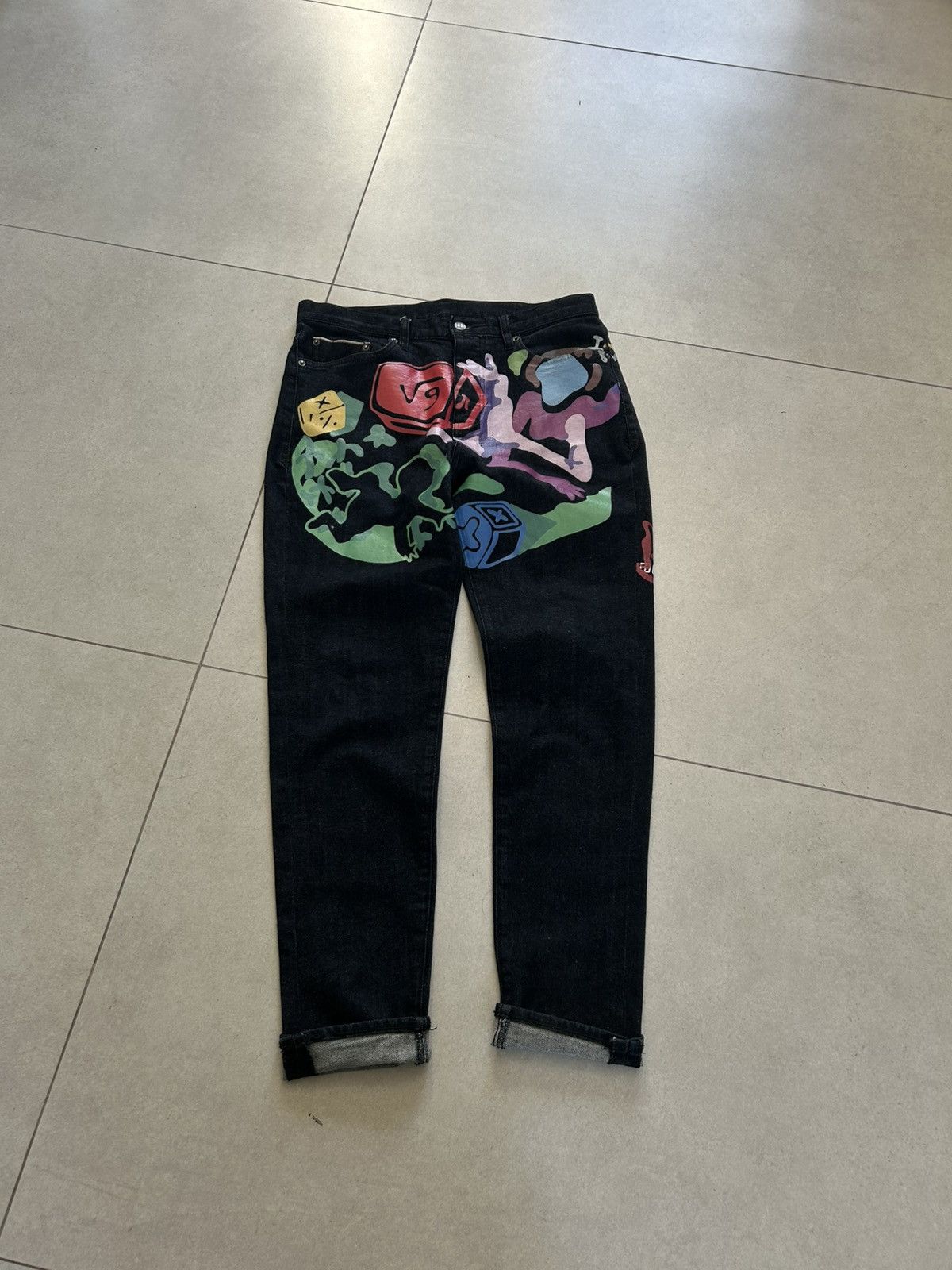 Ksubi Ksubi x Hidji Workd x Dntwatch TV Selvedge Size US 31 - 2 Thumbnail