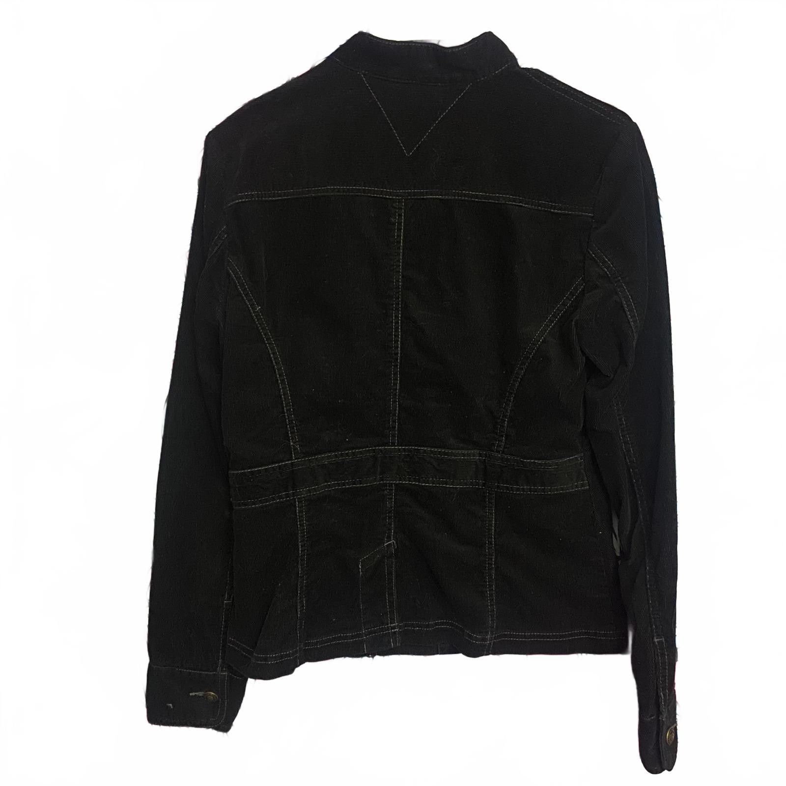 Designer Vintage Y2k Corduroy Jacket M Tommy Hilfiger Size M / US 6-8 / IT 42-44 - 2 Thumbnail
