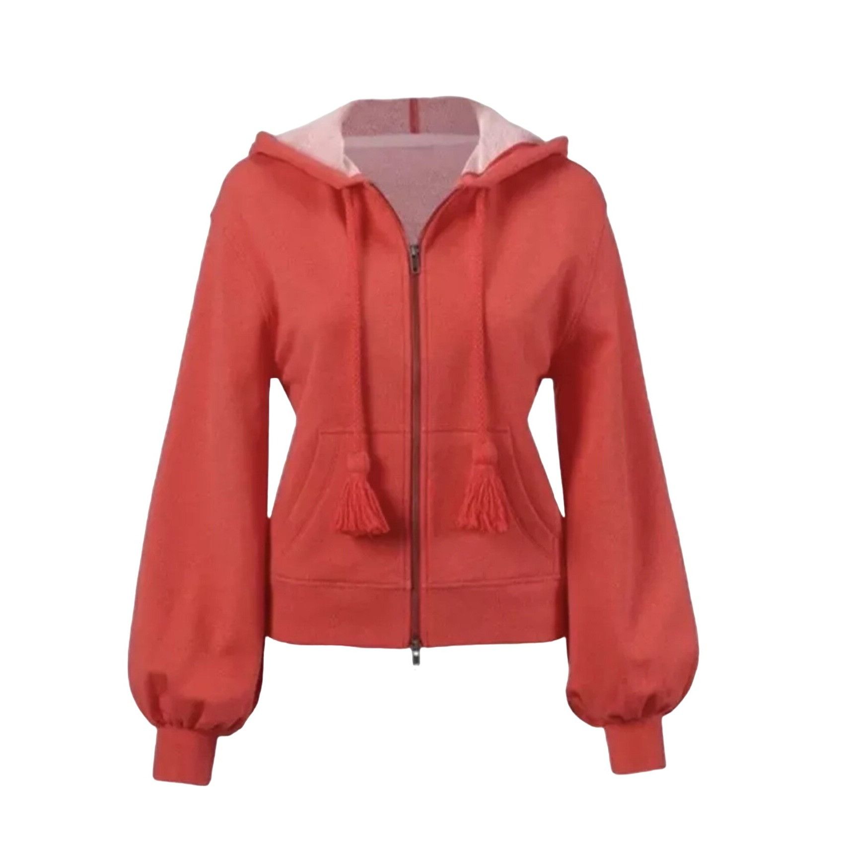 Designer Cabi Tangerine Deluxe Full Zip Hoodie W's Small Balloon Slee Size M / US 6-8 / IT 42-44 - 1 Thumbnail