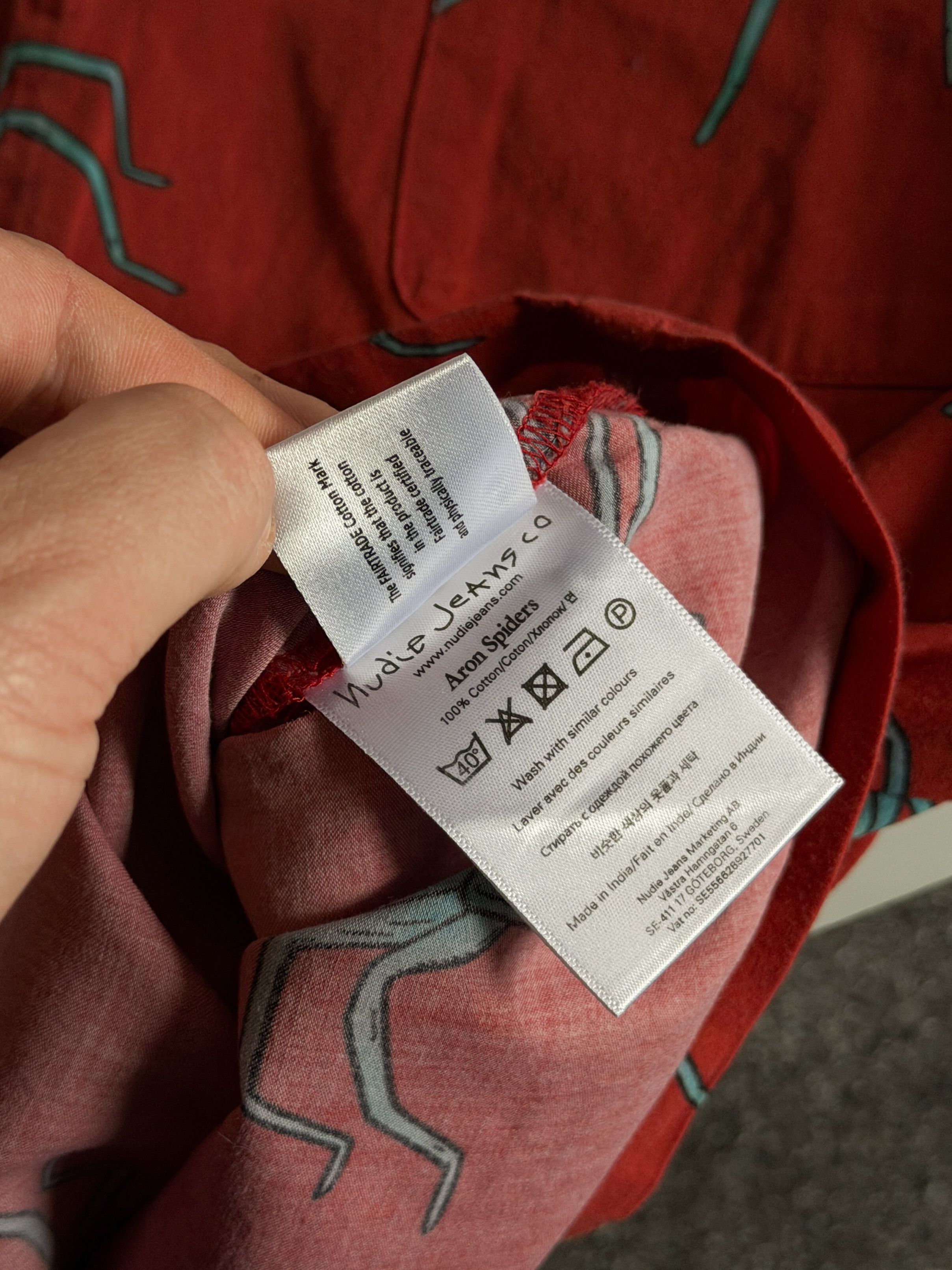 Nudie Jeans Nudie Jeans Men’s Shirt Size US L / EU 52-54 / 3 - 6 Thumbnail