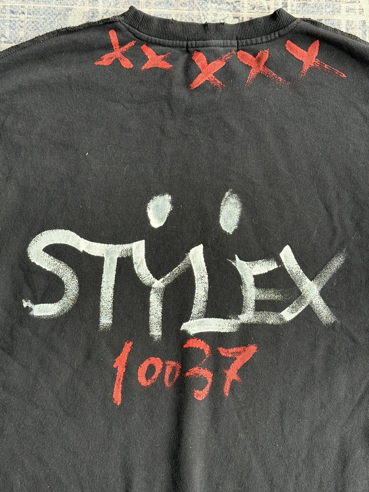 Japanese Brand Y2K Hyper Couture New York Punk Riot Poem Crewneck Size US L / EU 52-54 / 3 - 7 Thumbnail