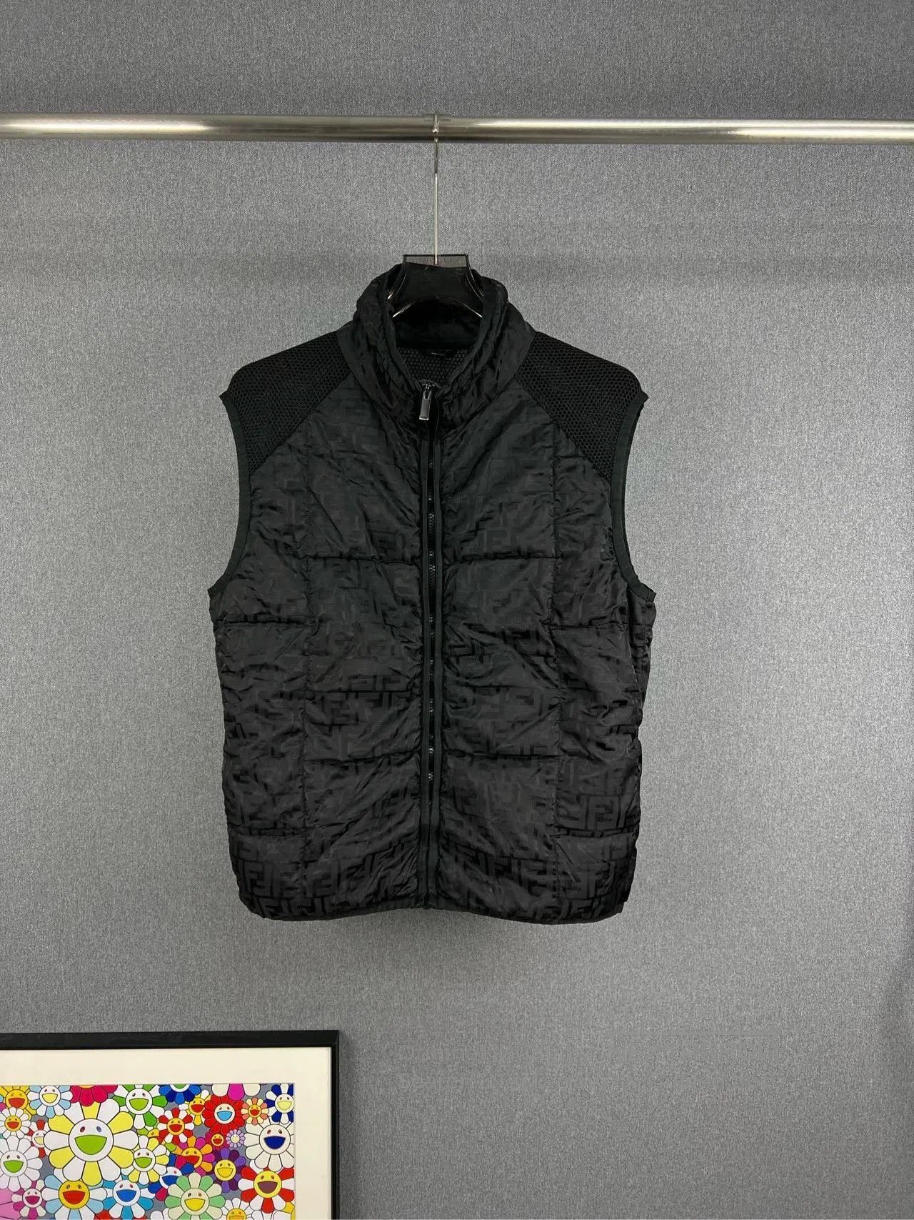 Fendi FENDI Monogram Logo Down Vest. Size US M / EU 48-50 / 2 - 1 Thumbnail