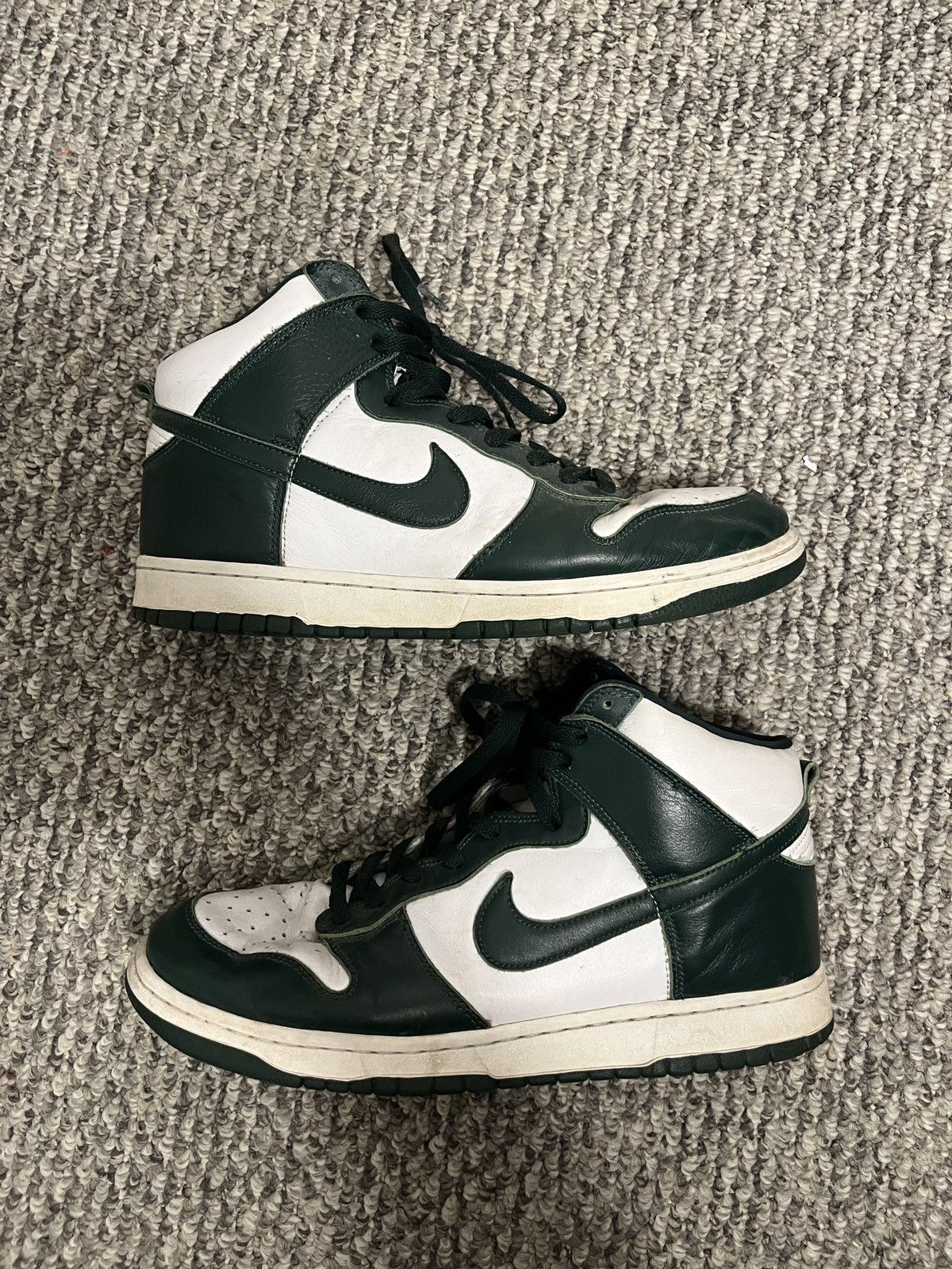 image of Nike Dunk High “Spartan Green” Shoes, Men's (Size 12)