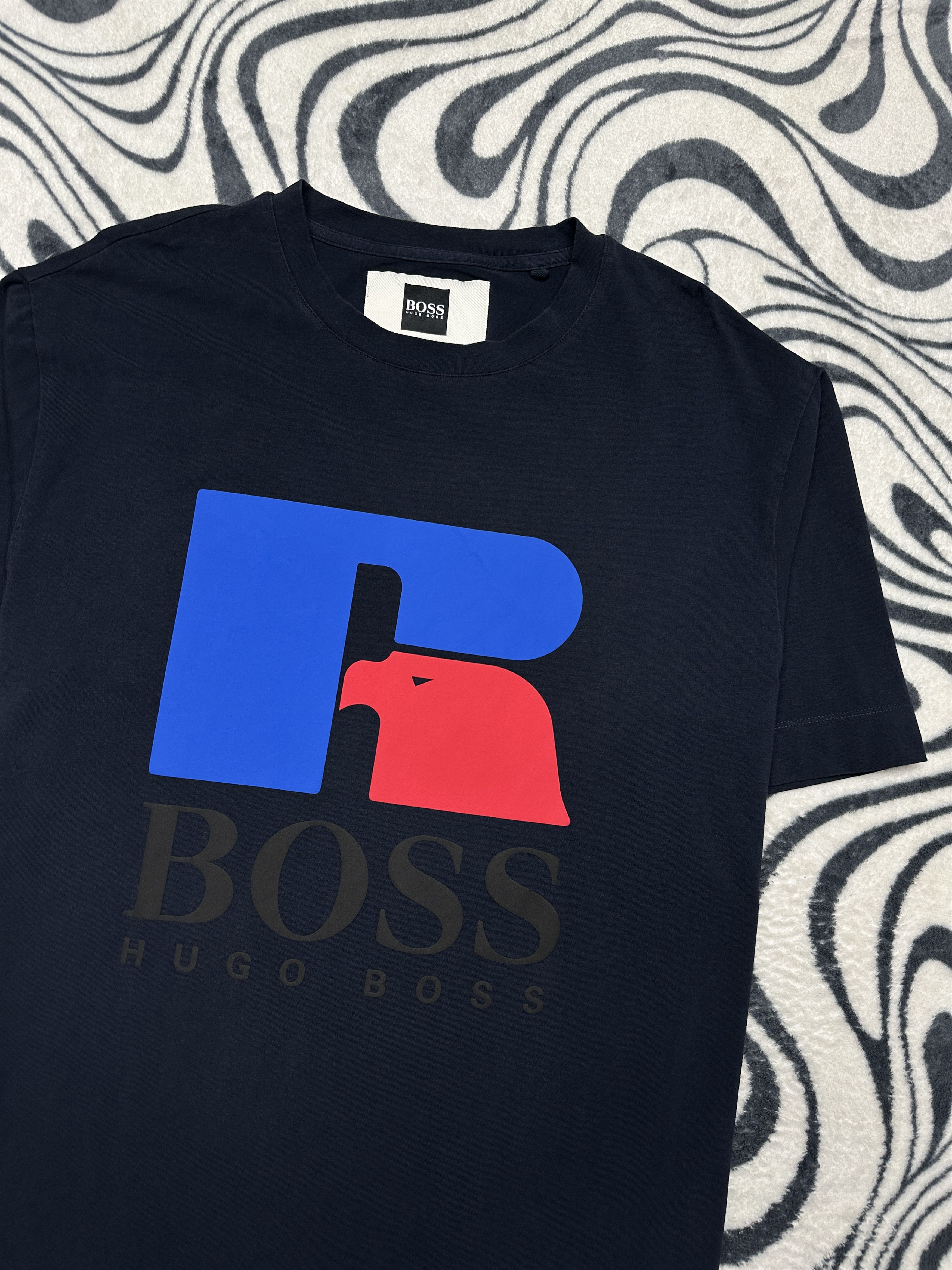 Hugo Boss Hugo Boss Russell Athletic Mens T-Shirt Tee Size US XL / EU 56 / 4 - 2 Thumbnail