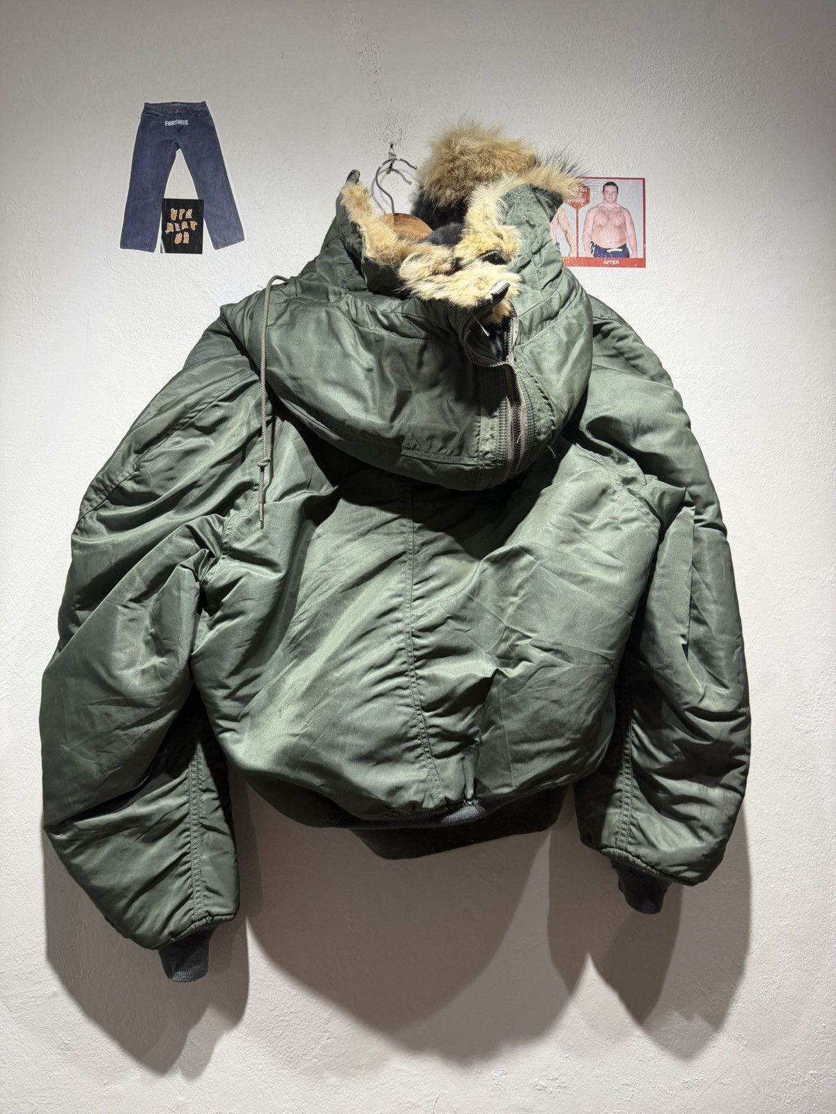 Vintage vintage 1960s U.S. Air Force N-2B flight jacket Size US M / EU 48-50 / 2 - 2 Thumbnail