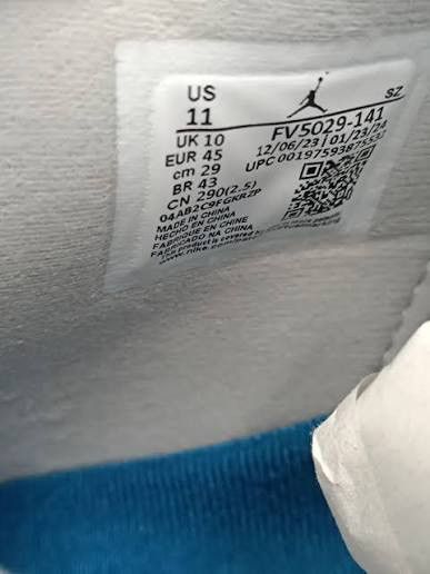 Jordan Brand Air Jordan 4 OG ‘Military Blue’ sneakers - authentic Size US 11 / EU 44 - 8 Thumbnail
