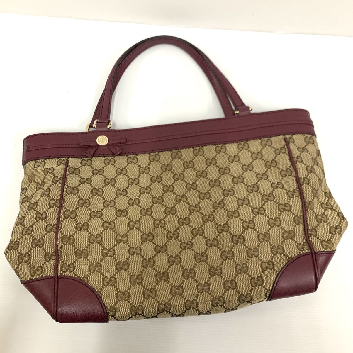 Gucci Gucci GG Monogram Tote Pre-Owned Bag Size ONE SIZE - 4 Thumbnail