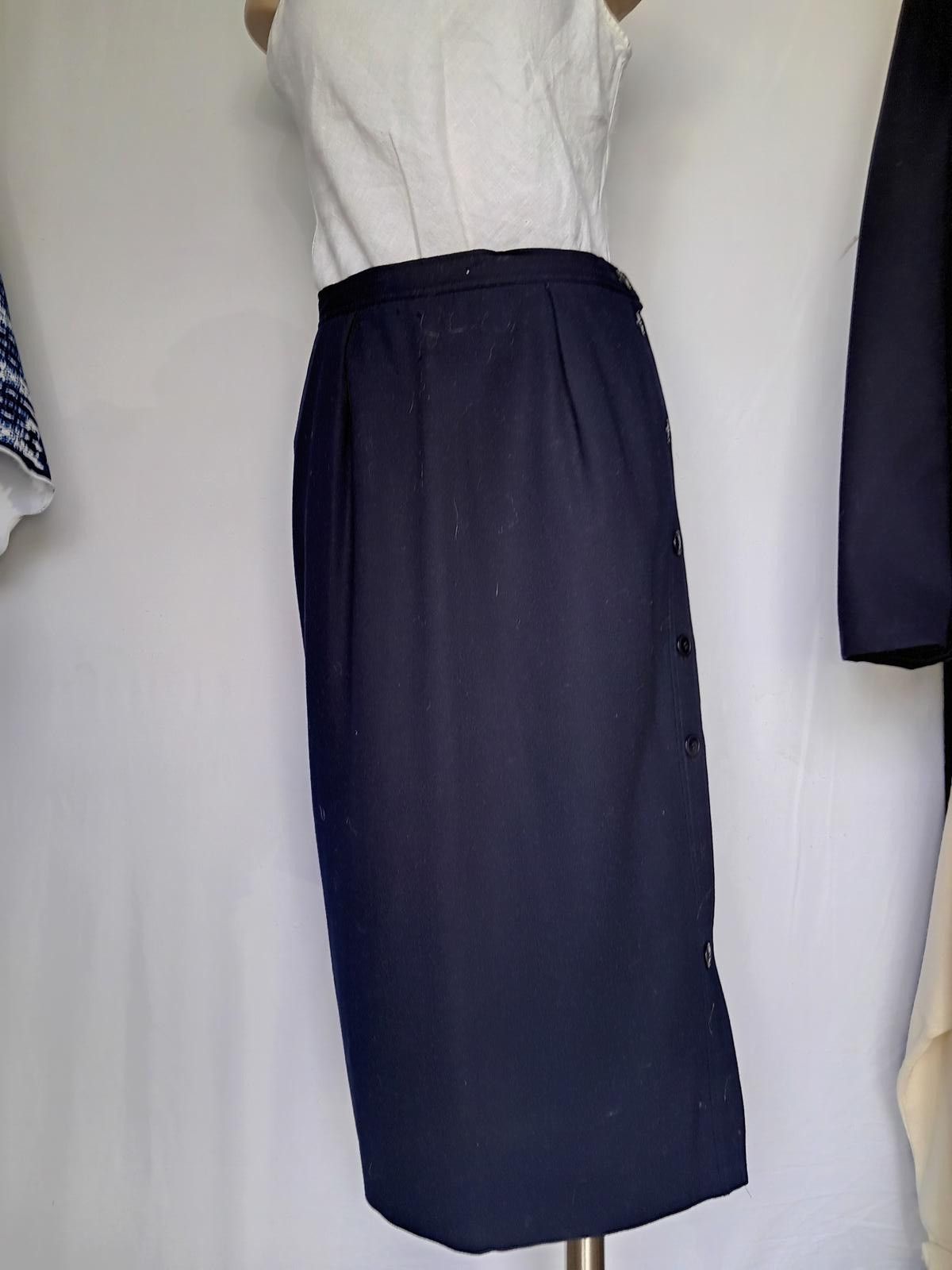 Jones New York Elegant Black Pencil Skirt by Jones New York Size 32" / US 10 / IT 46 - 3 Thumbnail