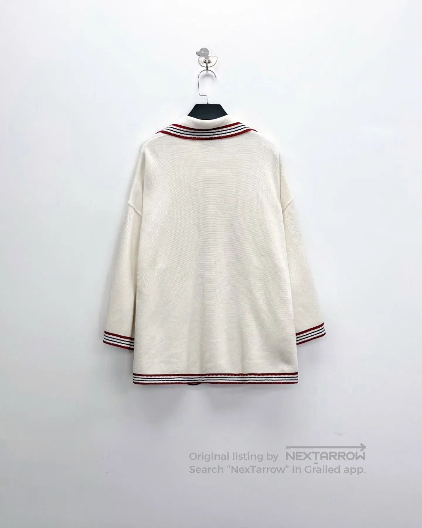 Gucci Gucci Ceramic Tiger Buckle Knit Cardigan. Size S / US 4 / IT 40 - 2 Thumbnail