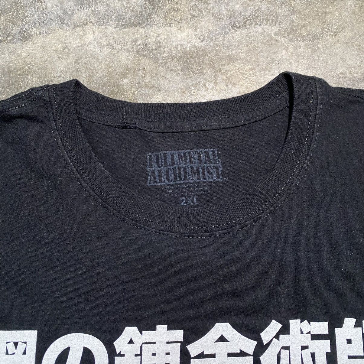 Anime × Vintage FULLMETAL ALCHEMIST BROTHERHOOD ANIME T SHIRT RARE SIZE! Size US XXL / EU 58 / 5 - 2 Thumbnail