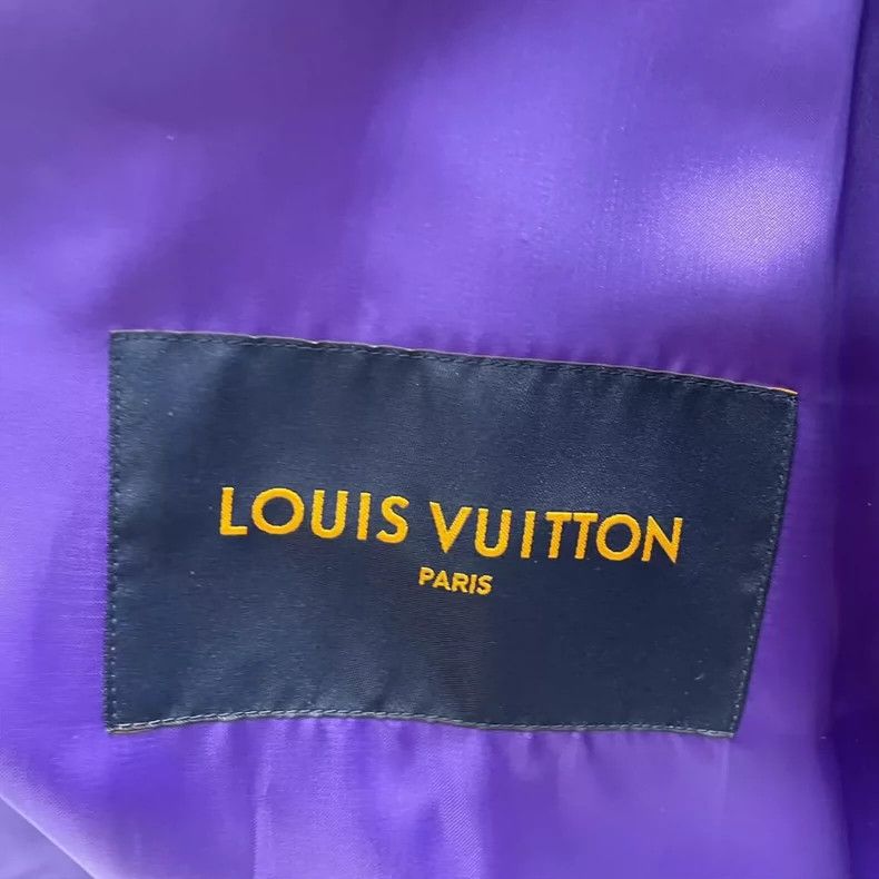 Louis Vuitton louis vuitton Jumping frog, purple baseball uniform jacket Size US XL / EU 56 / 4 - 5 Thumbnail