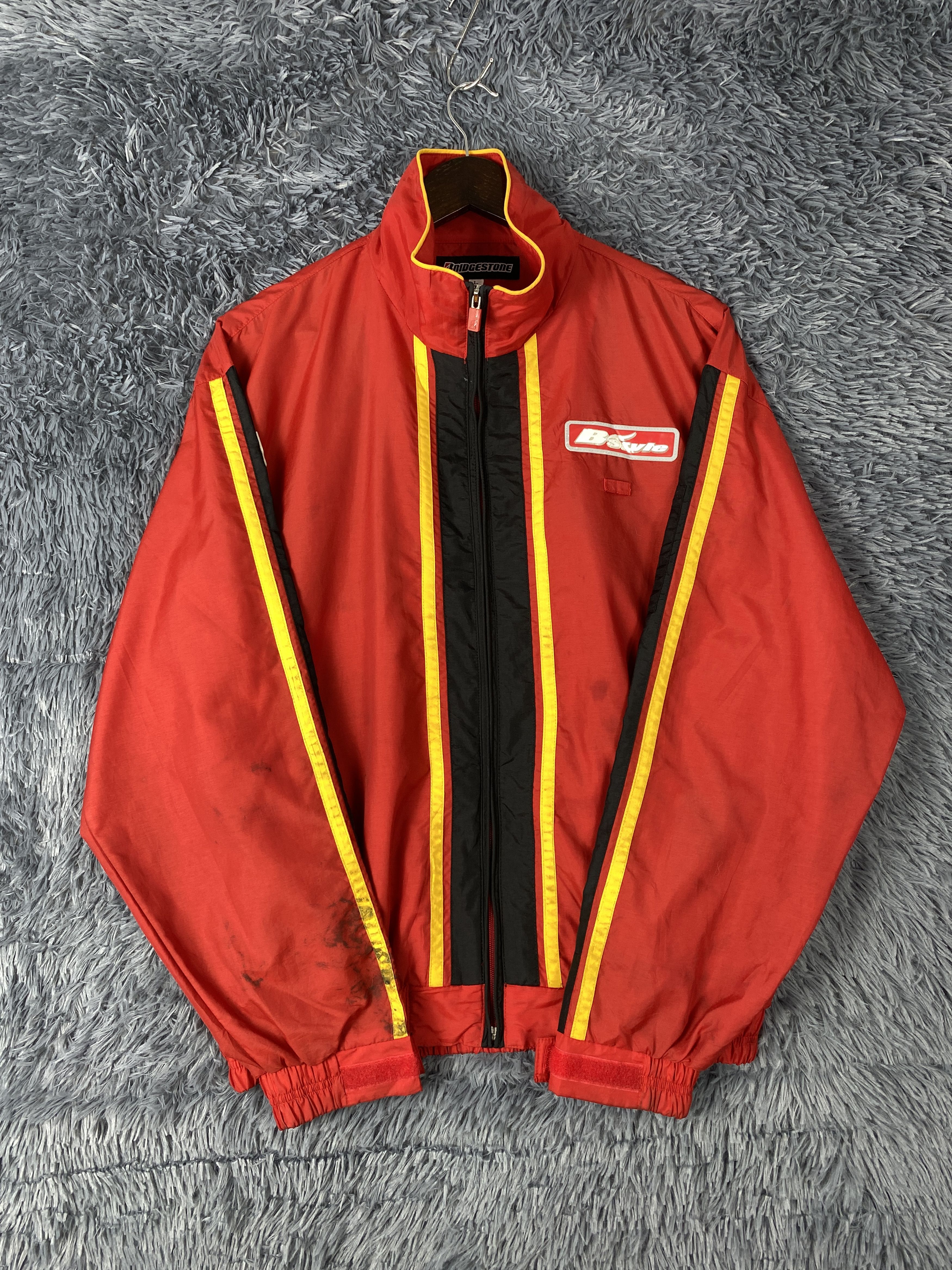 Vintage Vintage Bridgestone Racing Jacket K0083 Size US L / EU 52-54 / 3 - 10 Thumbnail