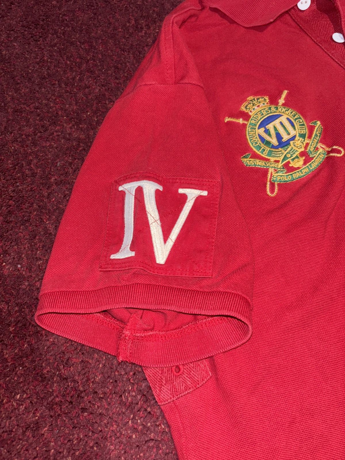 Polo Ralph Lauren × Vintage Polo Ralph Lauren Jockey Polo Shirt Size US L / EU 52-54 / 3 - 4 Thumbnail