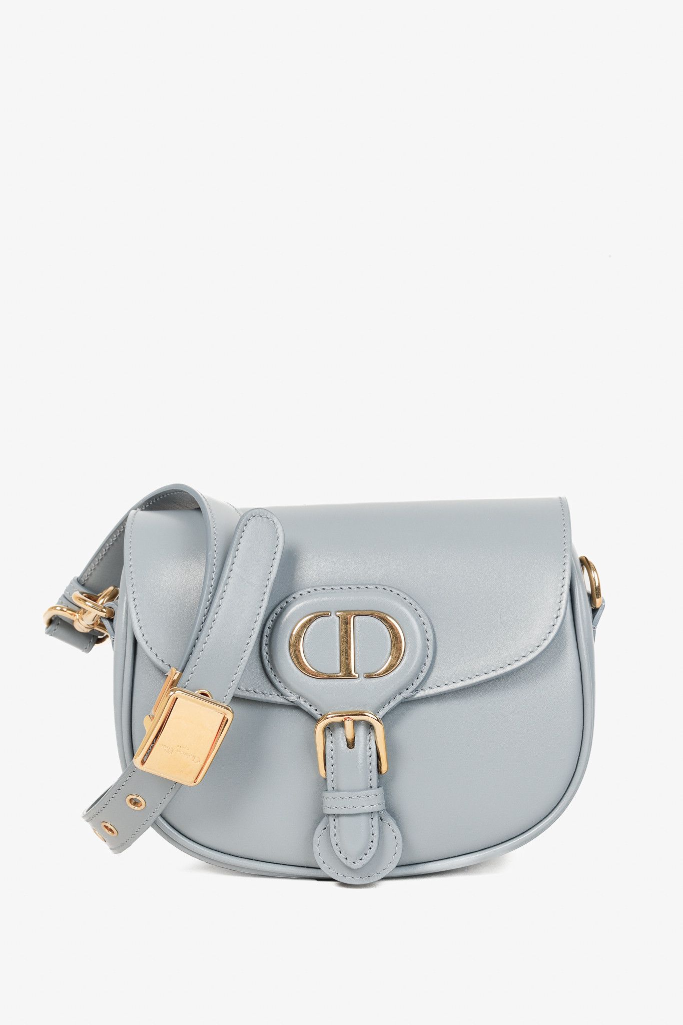 Dior Christian Dior Bobby Blue Calfskin Leather Crossbody Bag Size ONE SIZE - 1 Thumbnail