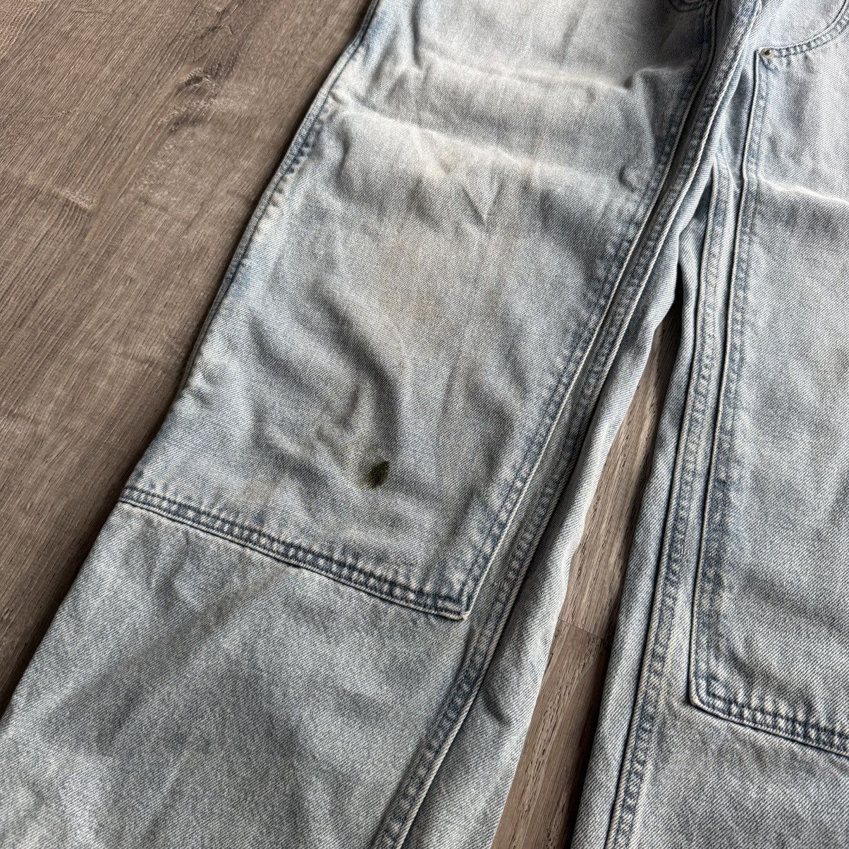 Other Blue Carhartt Style Pacsun Double Knee Baggy Denim Jeans Size US 36 / EU 52 - 3 Thumbnail