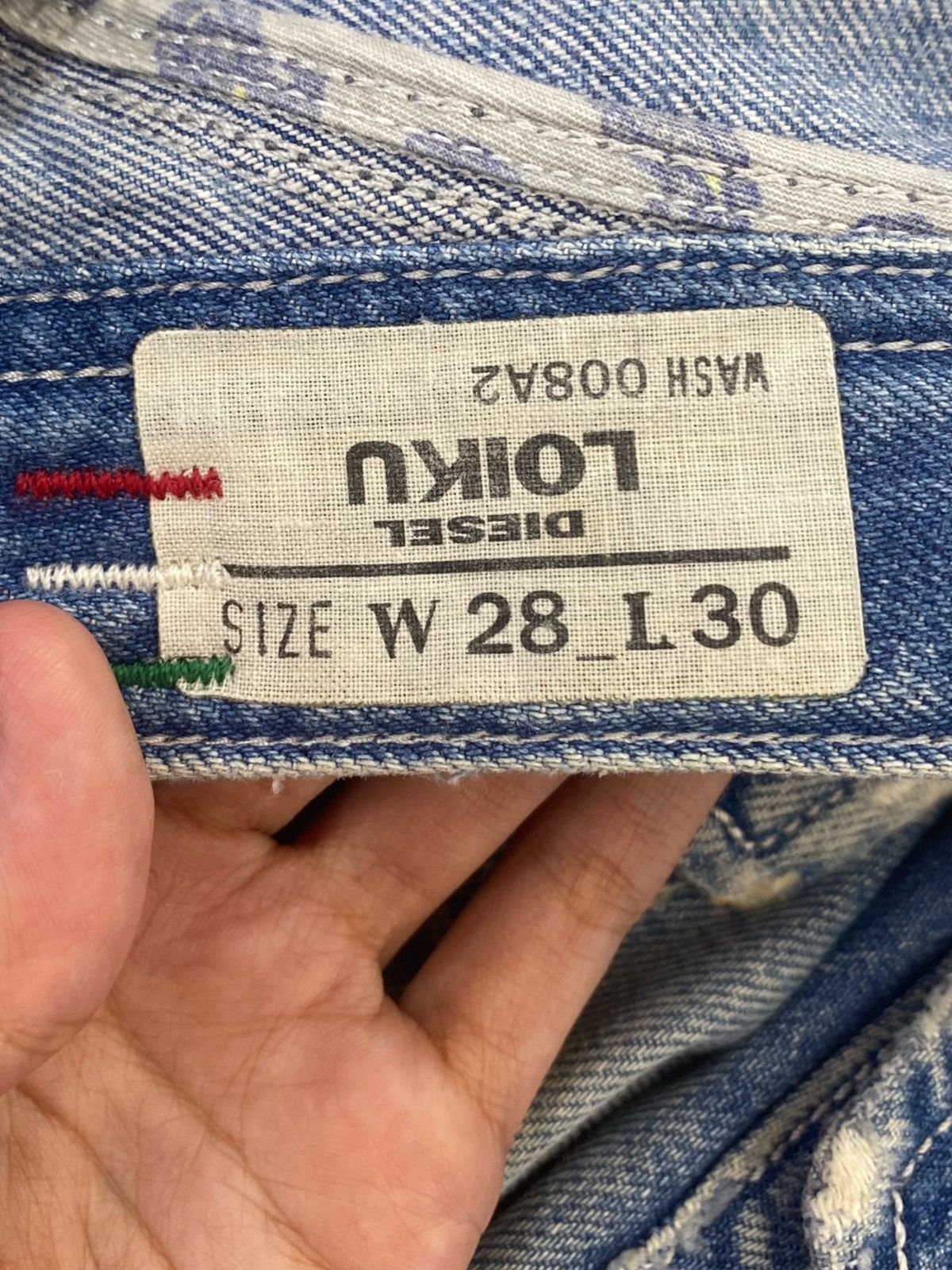 Diesel Diesel Brand Faded Wash Style Bush Pants Denim Size US 30 / EU 46 - 11 Thumbnail