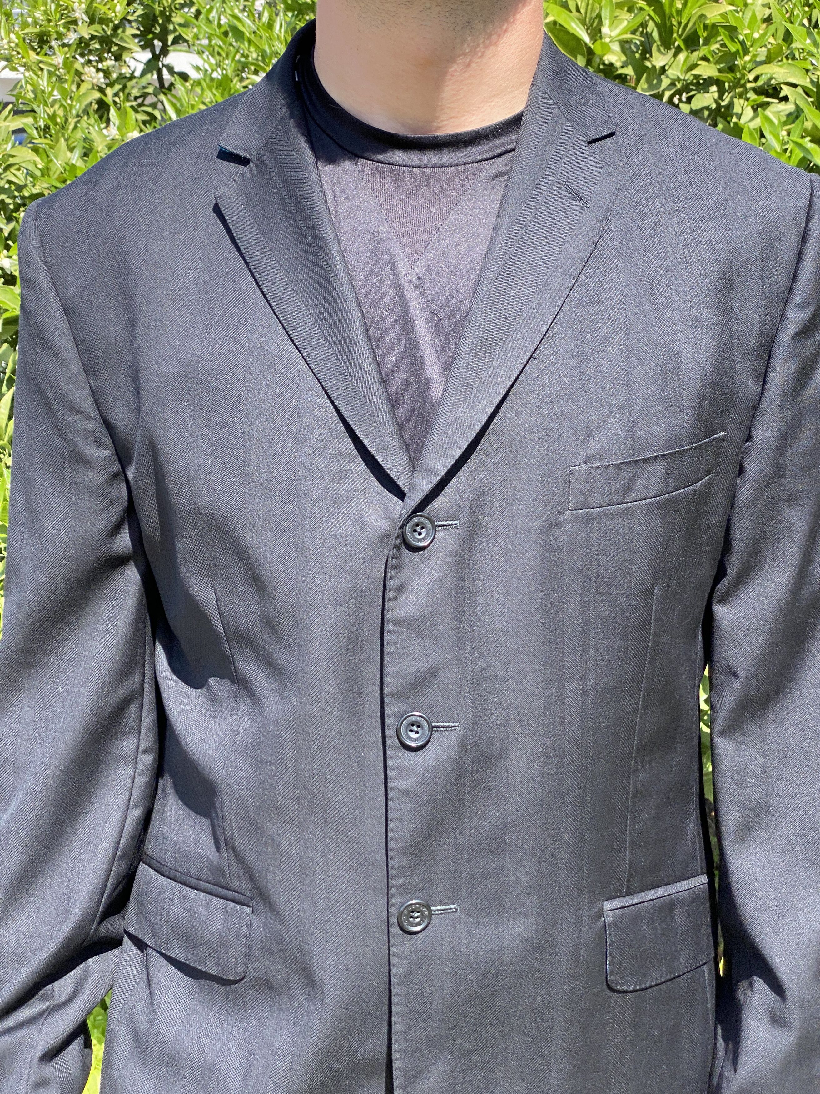 Ozwald Boateng Oswald Boateng Bespoke Couture Blazer Formal Jacket Size 46 Size 46R - 7 Thumbnail