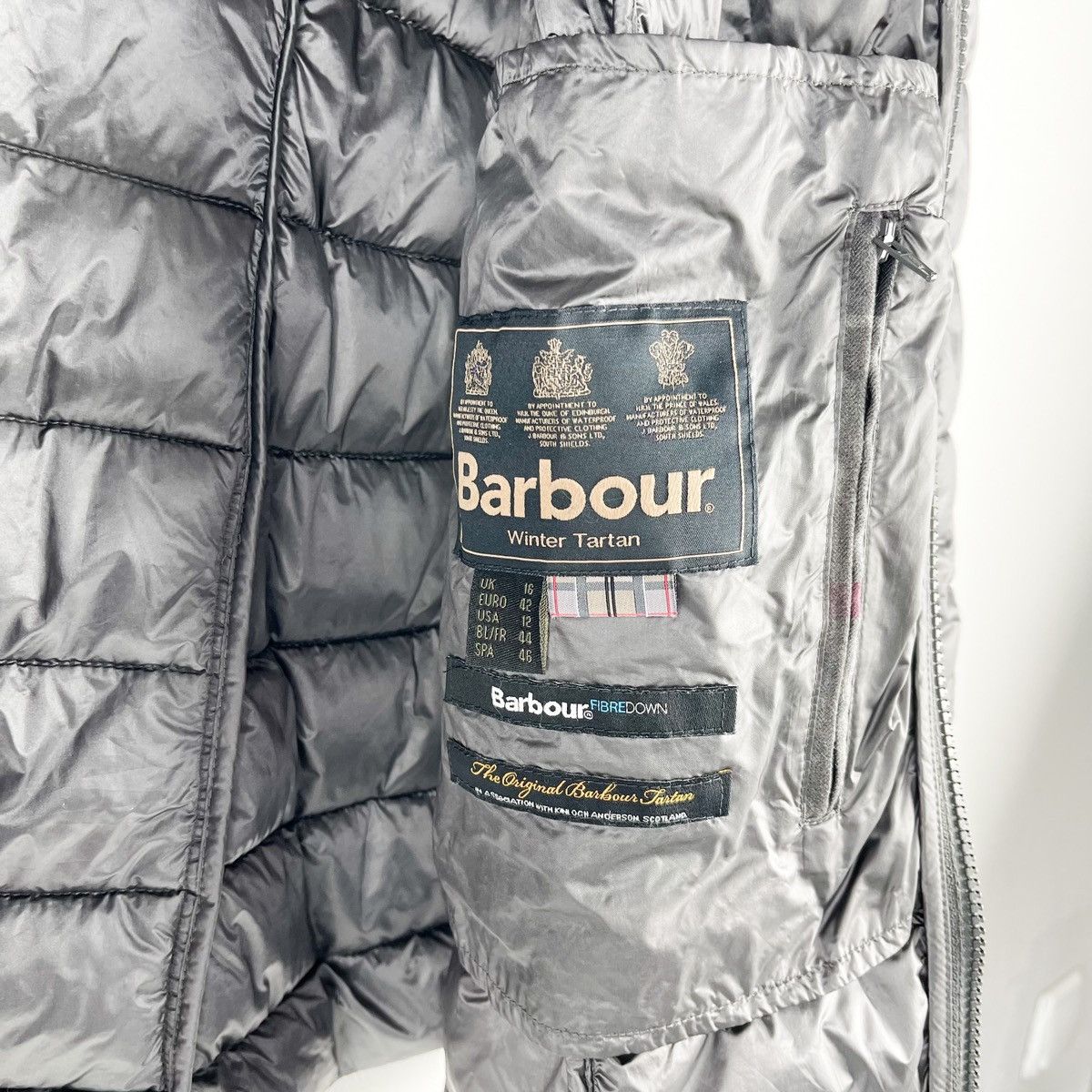 Barbour Barbour winter Tartan Fibre Down Puffer Jacket Ladies Size XXL / US 16-18 / IT 52-54 - 4 Thumbnail