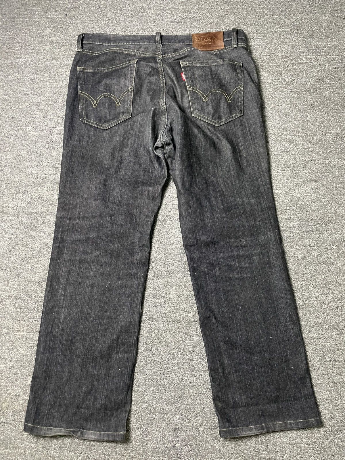 Edwin × Japanese Brand × Vintage EDWIN Men’s Straight Cut Jeans (83) Size US 36 / EU 52 - 8 Thumbnail