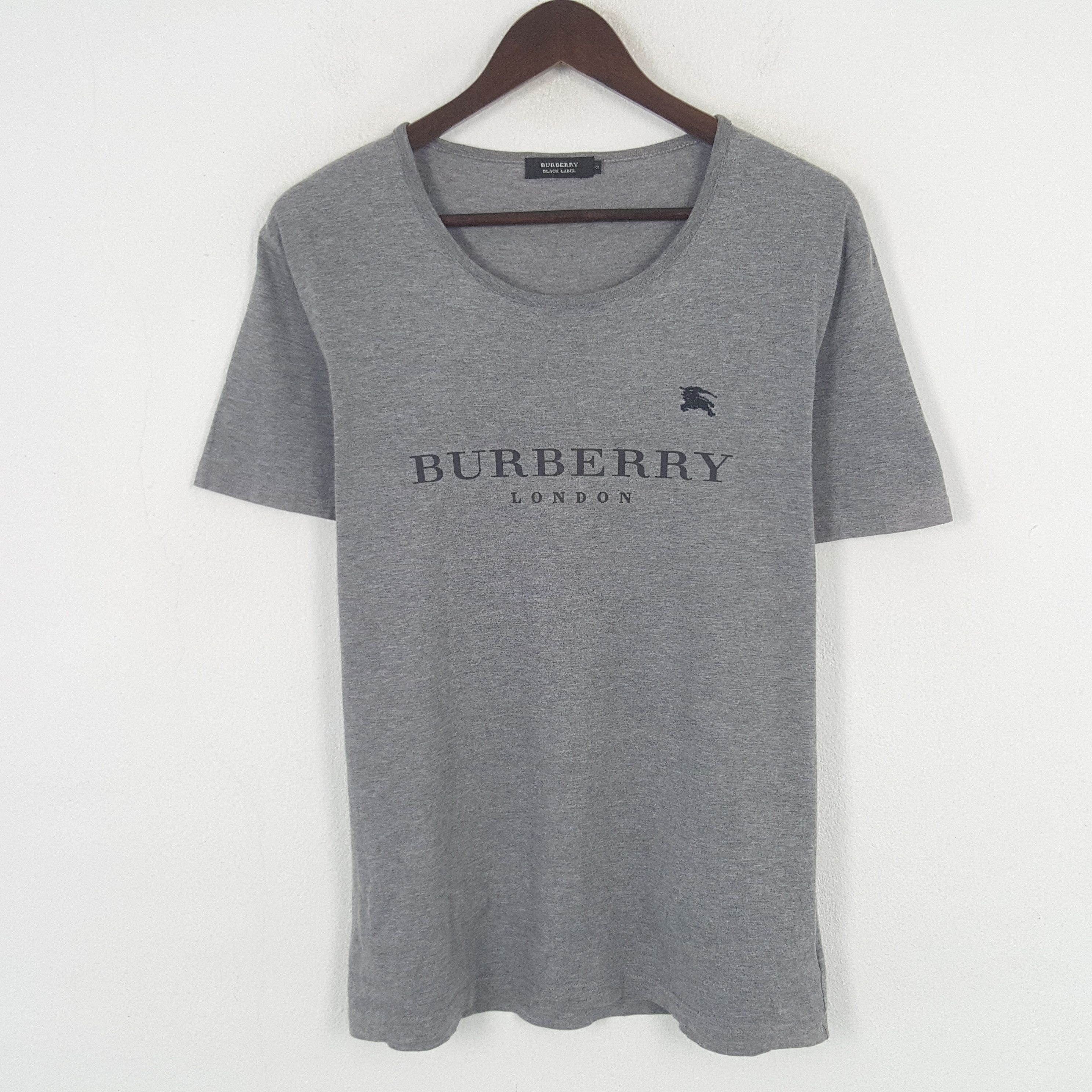 Burberry × Vintage Vintage Burberry London Custom Spell Out Tshirt Size L / US 10 / IT 46 - 1 Thumbnail