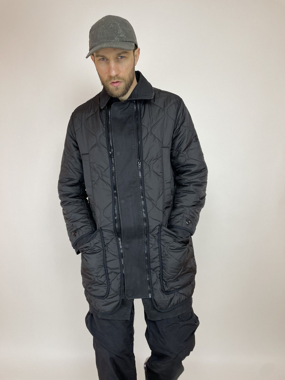 G-Star G-star RAW DELINE QUILTED TS TRENCH Coat stone island style Size US L / EU 52-54 / 3 - 1 Thumbnail