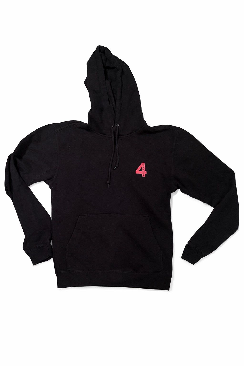 4HUNNID 4Hunnid Black Hoodie Red Logo Pullover Size US S / EU 44-46 / 1 - 2 Thumbnail
