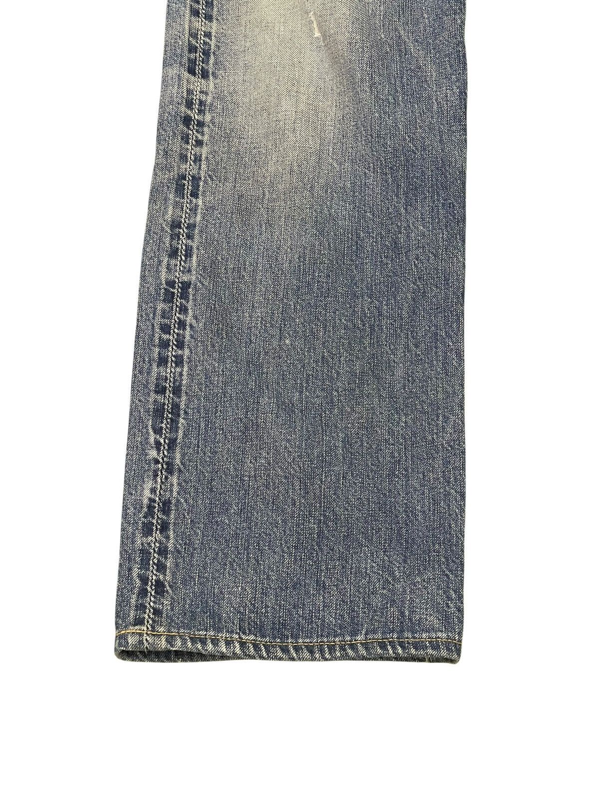 Hysteric Glamour Distress Jeans Johnbull Beauty Faded Regular Straight 2🟦6 Size US 32 / EU 48 - 2 Thumbnail