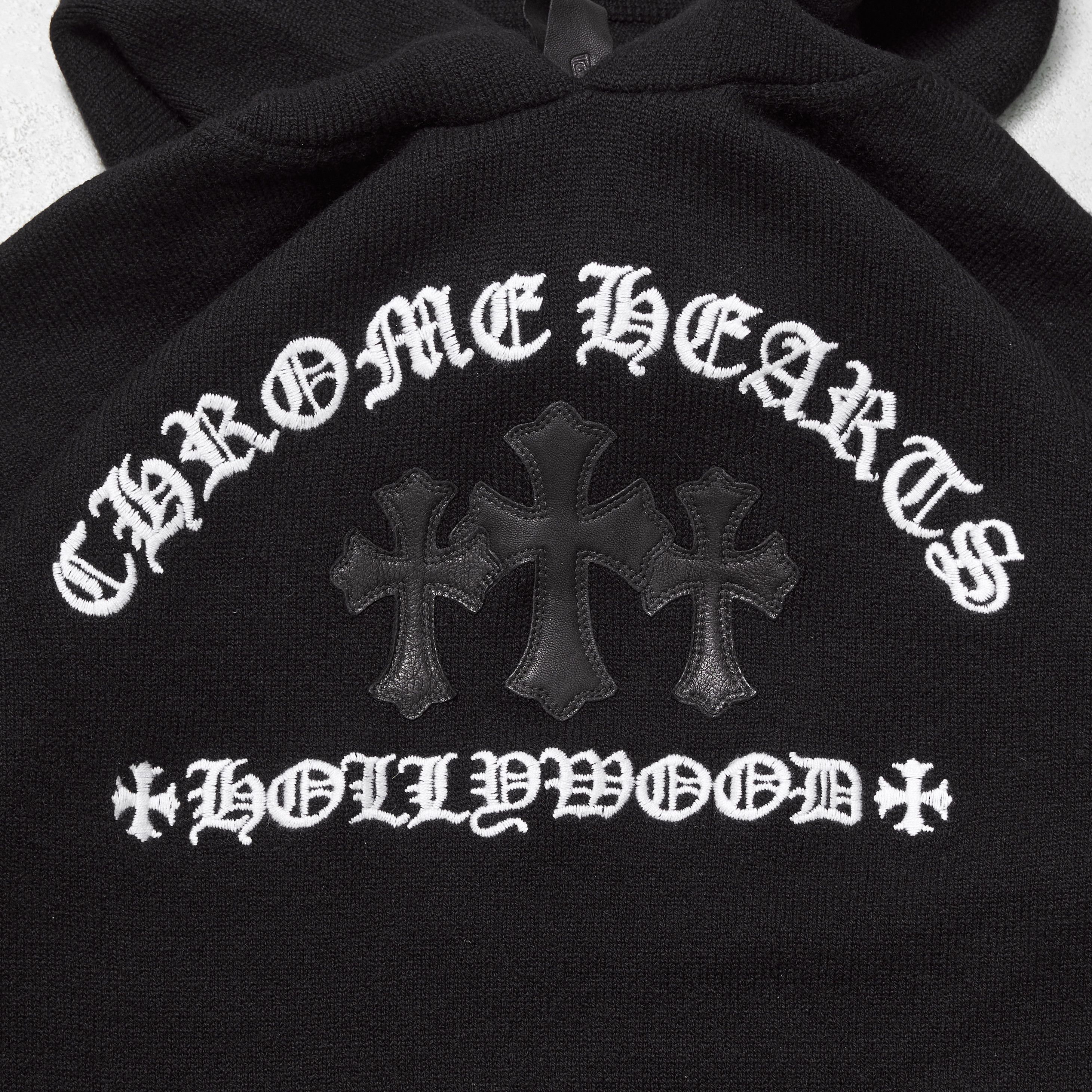 Chrome Hearts CHROME HEARTS Cashmere Triple Cross Supertouch Hoodie Size US M / EU 48-50 / 2 - 3 Thumbnail