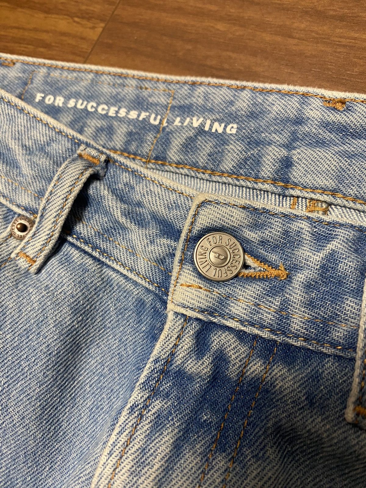 Diesel Diesel 2002 Double Side-Zipper Jeans Size 26" / US 2 / IT 38 - 9 Thumbnail