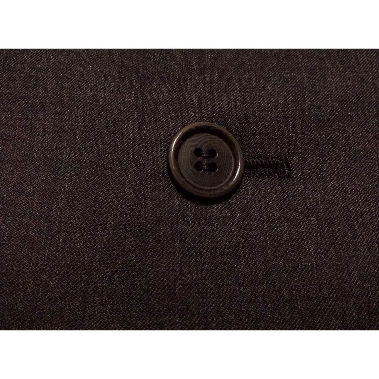 Brooks Brothers Brooks Brothers Blazer Mens 41R Long Gray Wool 3 Button Four-Button Sleeve Solid Front Casual Formal Coat Size US L / EU 52-54 / 3 - 4 Thumbnail