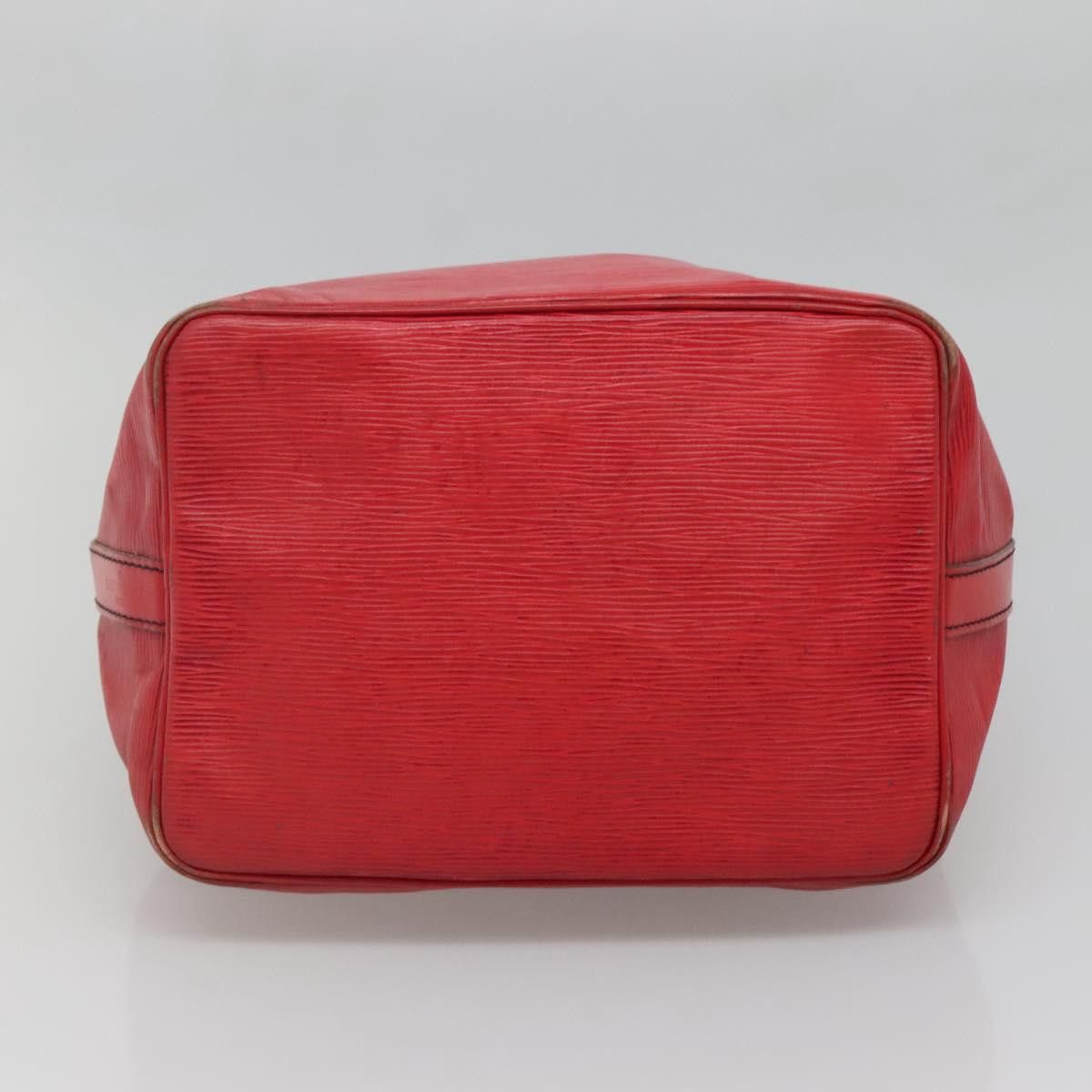 Louis Vuitton LOUIS VUITTON Epi Petit Noe Shoulder Bag Red M44107 Size ONE SIZE - 5 Thumbnail
