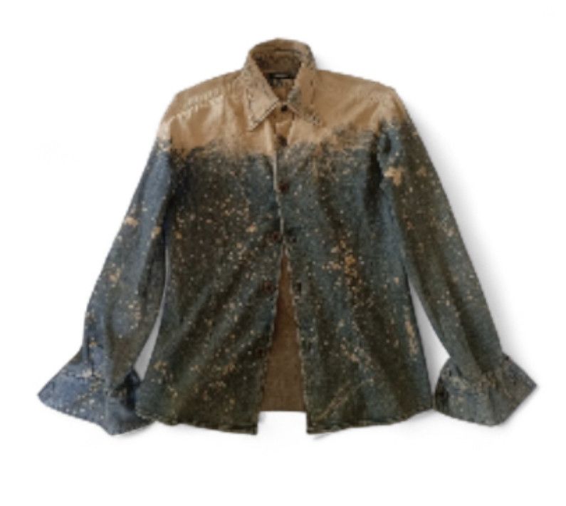 14th Addiction Tornadomart rusty denim shirt Size US S / EU 44-46 / 1 - 3 Thumbnail