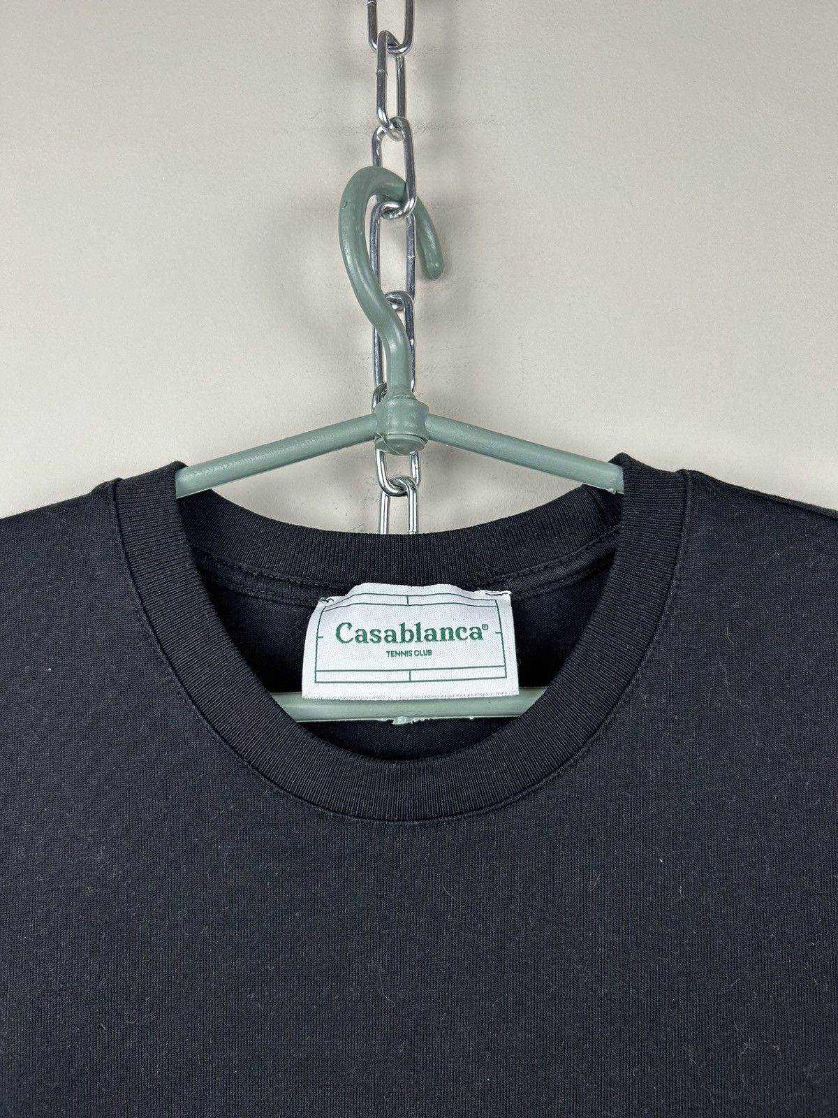 Casablanca Casablanca Tennis Club Basic T shirt Black Size US S / EU 44-46 / 1 - 3 Thumbnail