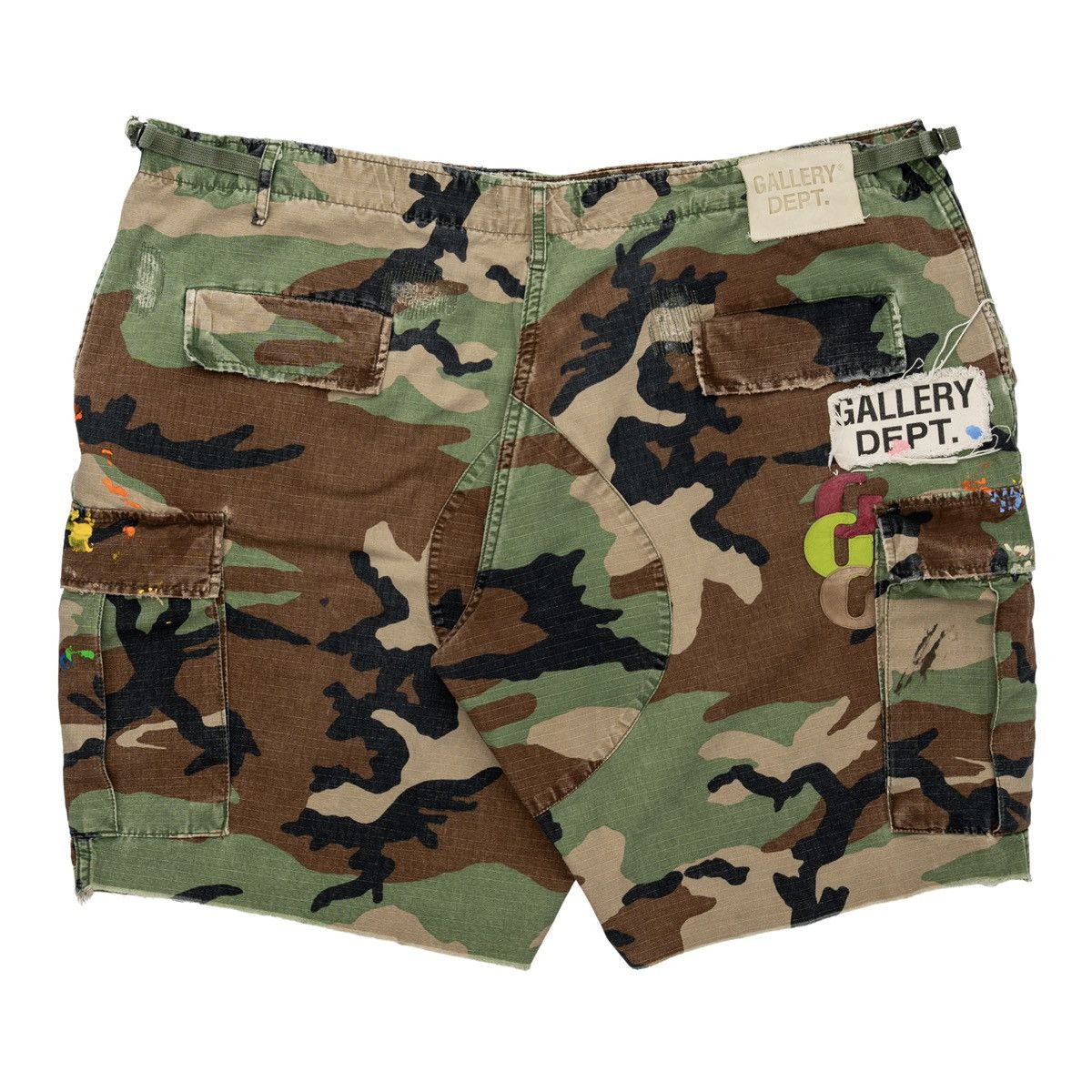 Gallery Dept. Gallery Department Cargo Shorts Camo (10 G Patch Custom) Size US 40 / EU 56 - 2 Thumbnail