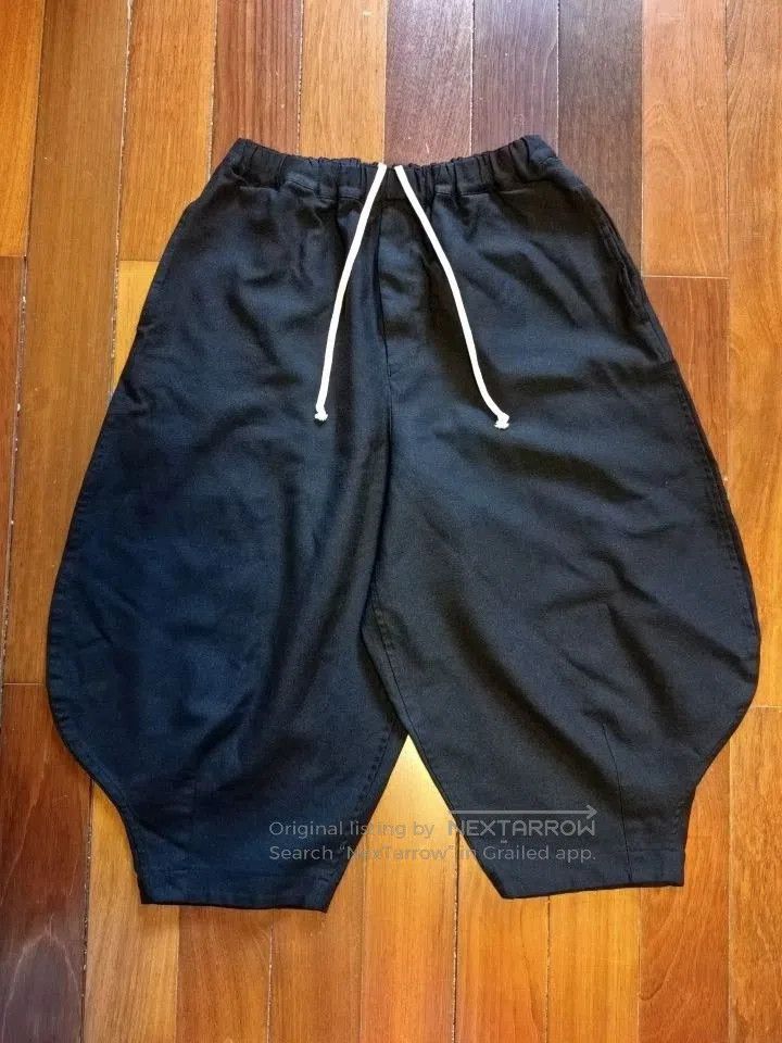 Comme des Garcons Black Balloon Pants S.