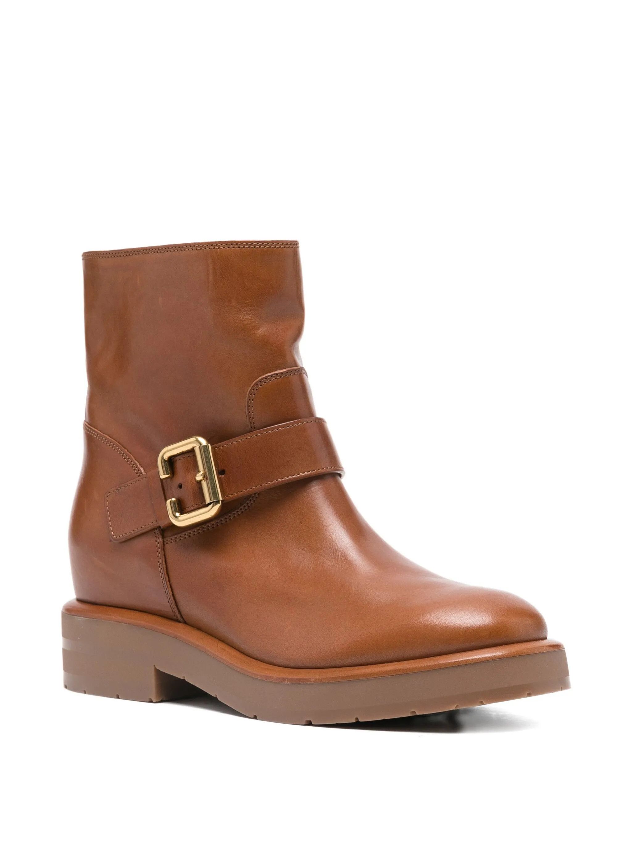 Chloe o1loc1c11125 Coddington Ankle Boots in Brown Size US 6 / IT 36 - 2 Thumbnail