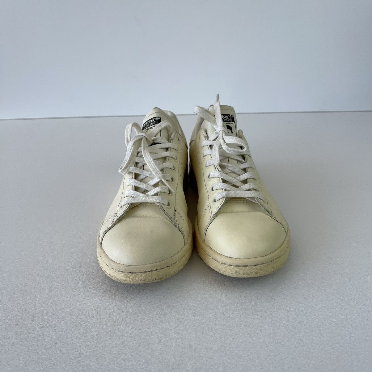 Adidas × Raf Simons Adidas by RAF Simon’s Stan Smith Shoes Cream White F34256 Size US 7.5 / EU 40-41 - 3 Thumbnail
