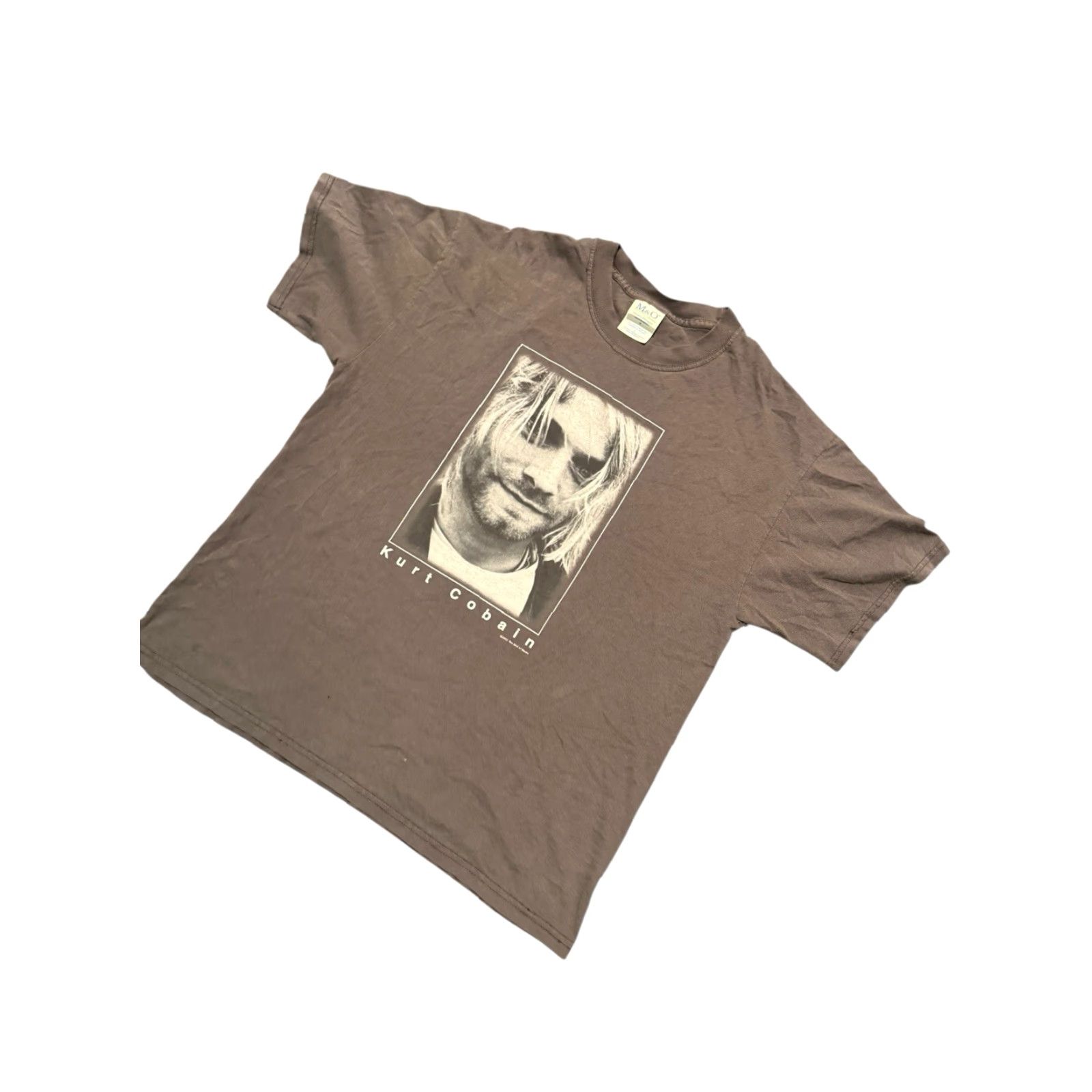 Vintage VINTAGE Kurt Cobain Nirvana 2002 End of Music Portrait Y2K T Shirt Size Large Size US L / EU 52-54 / 3 - 4 Thumbnail