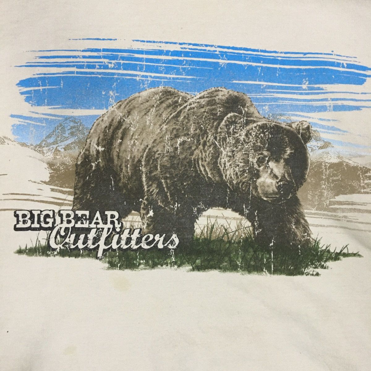 Habitat × Vintage Grizzly Bear Crewneck Sweatshirt Size US XL / EU 56 / 4 - 5 Thumbnail