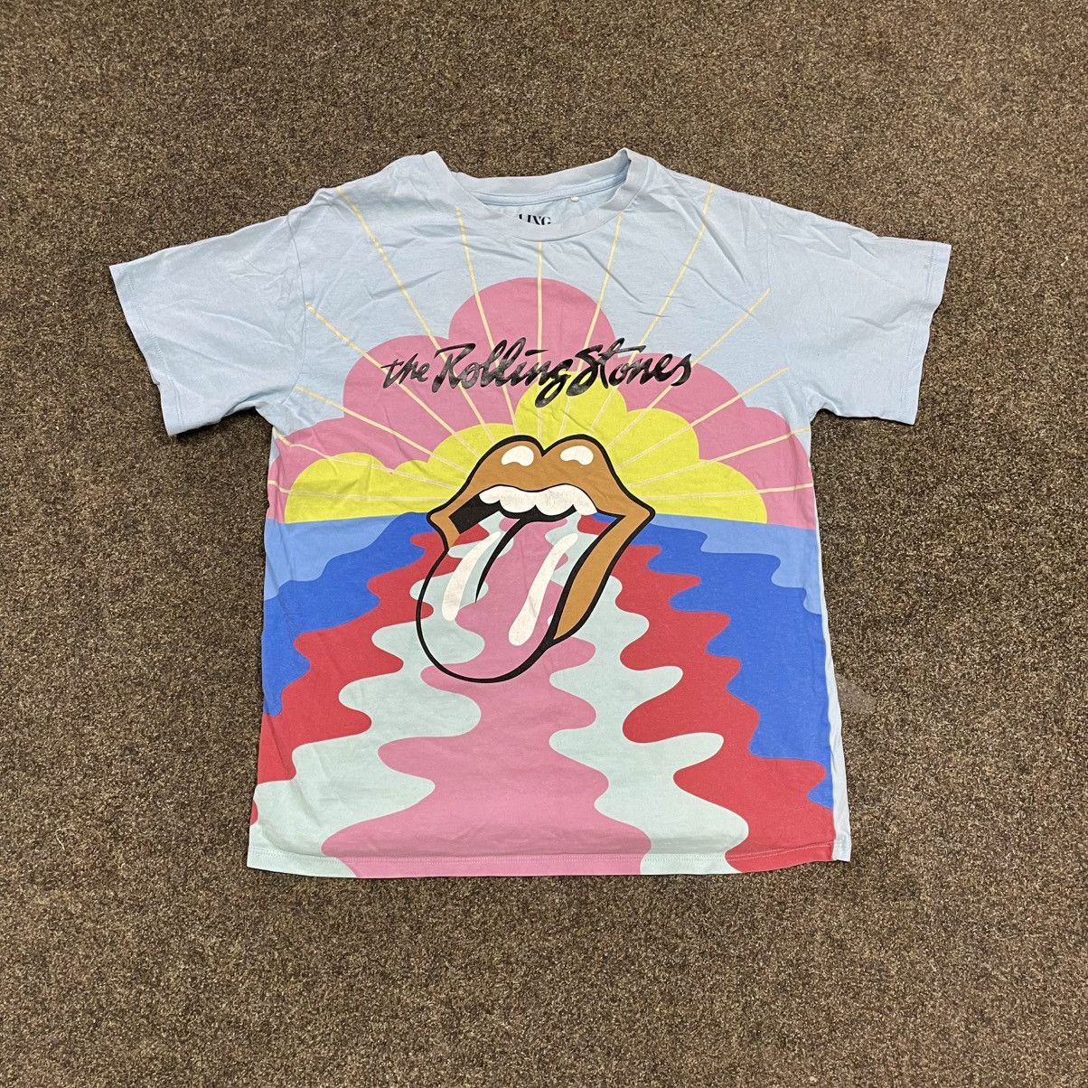 Band Tees Vintage Y2K ROLLING STONES CREEPY ABSTRACT HORROR BONES Size US S / EU 44-46 / 1 - 1 Thumbnail