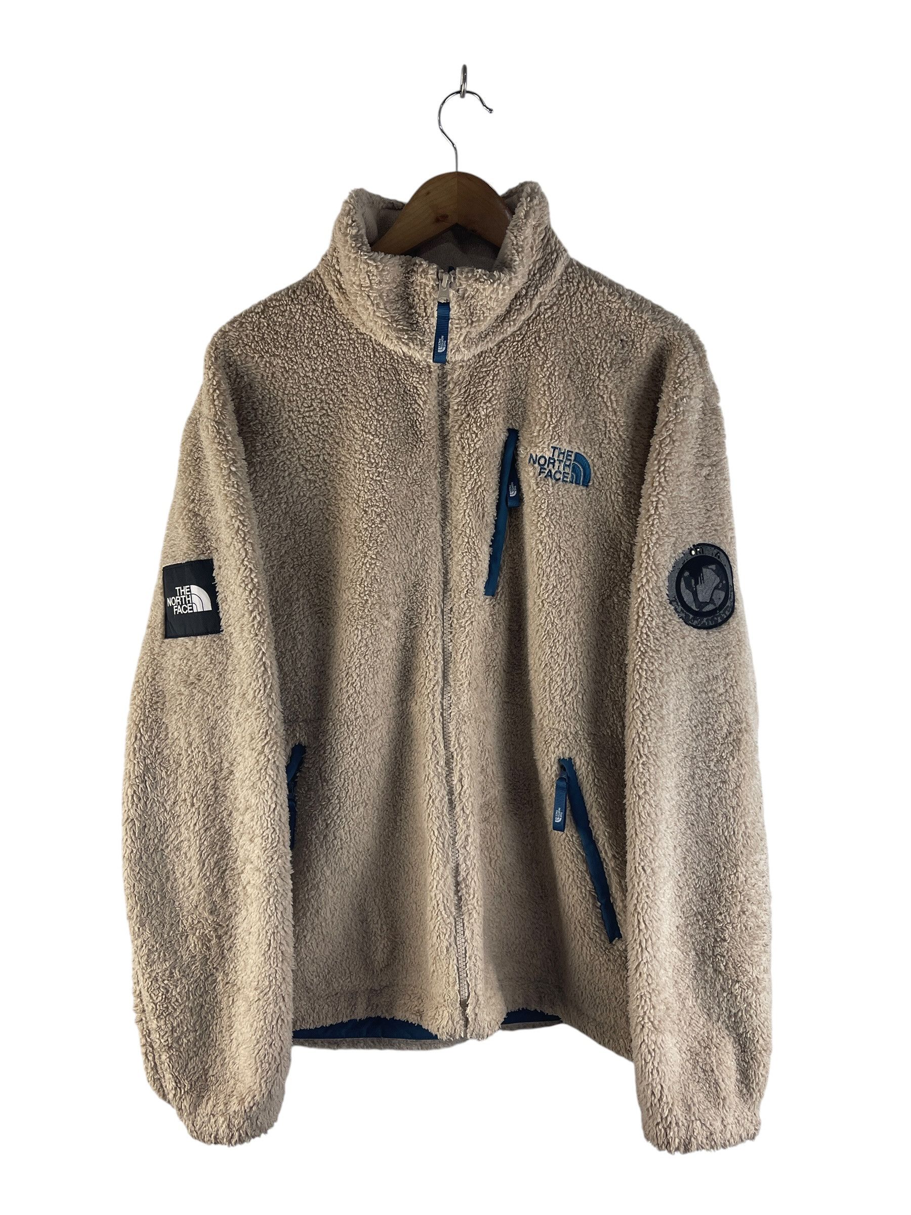 The North Face Vintage The North Face Boa Fleece Jacket Expedition Patch Size US XL / EU 56 / 4 - 2 Thumbnail