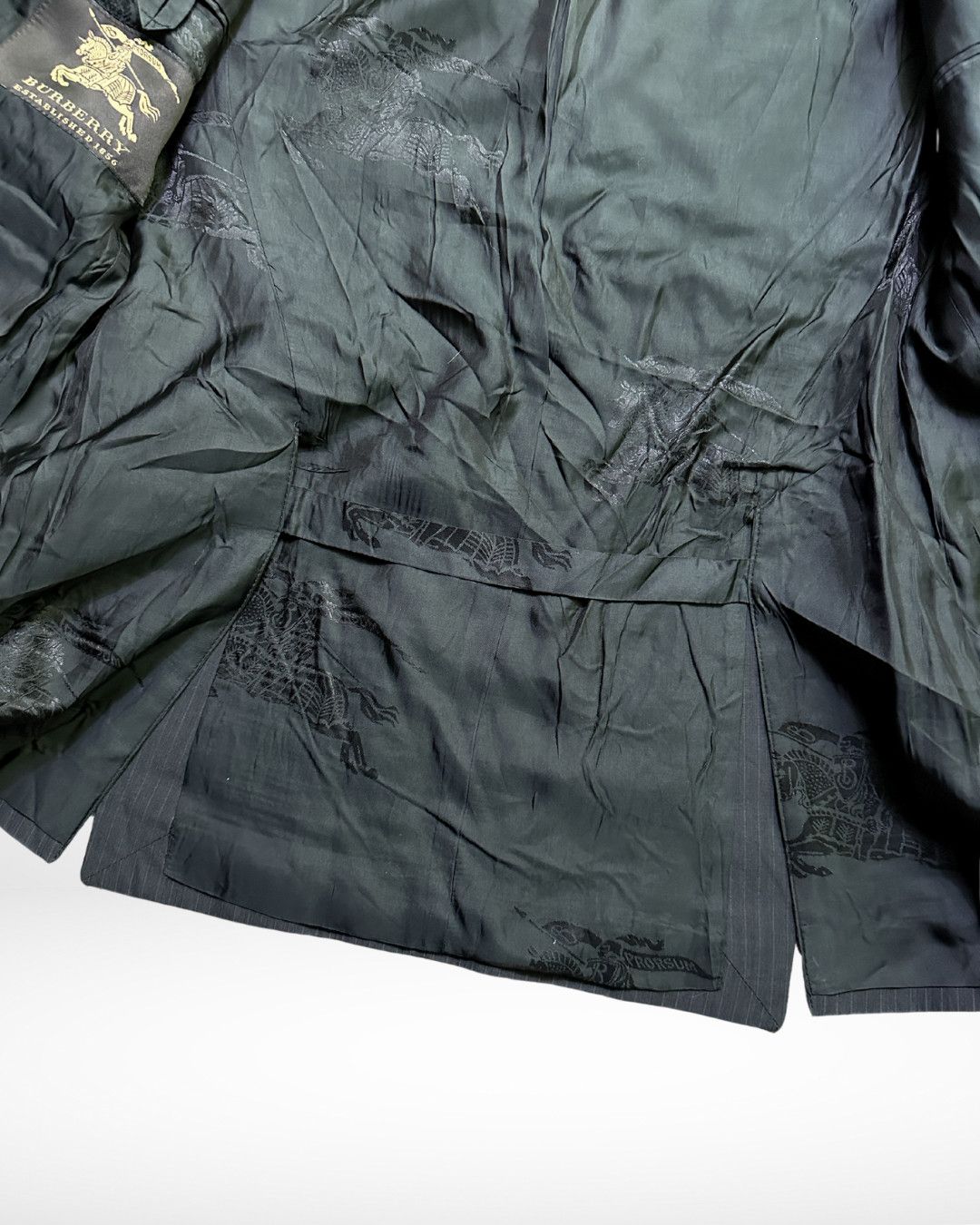 Burberry × Burberry Prorsum SS08 Christopher Bailey Gold Trimmed Lapel Jacket Size US M / EU 48-50 / 2 - 10 Thumbnail