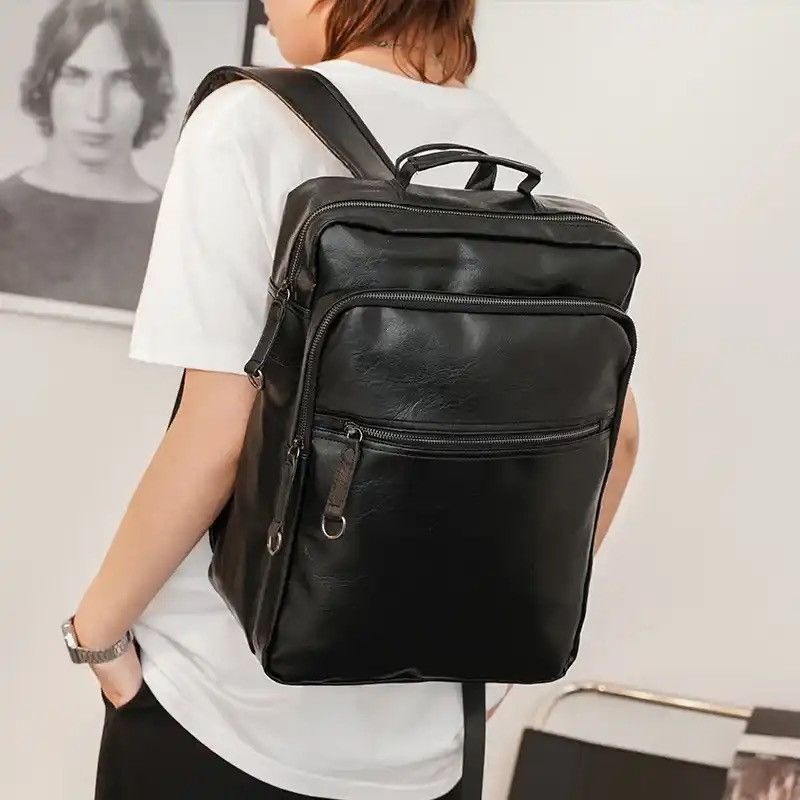 Japanese Brand × Leather Soft Leather Backpack Size ONE SIZE - 1 Thumbnail
