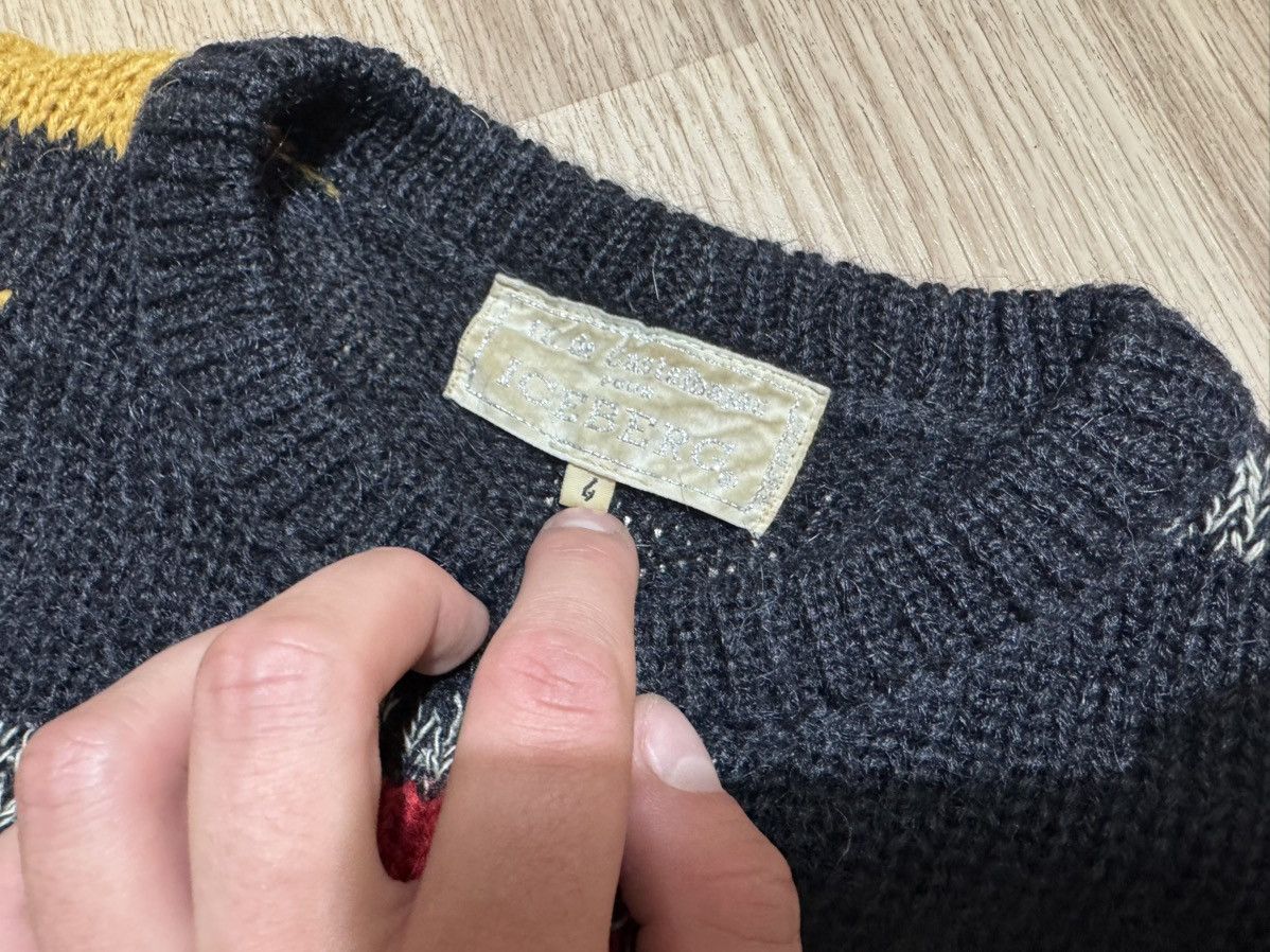 Iceberg Iceberg sweater leather elements Size US L / EU 52-54 / 3 - 4 Thumbnail