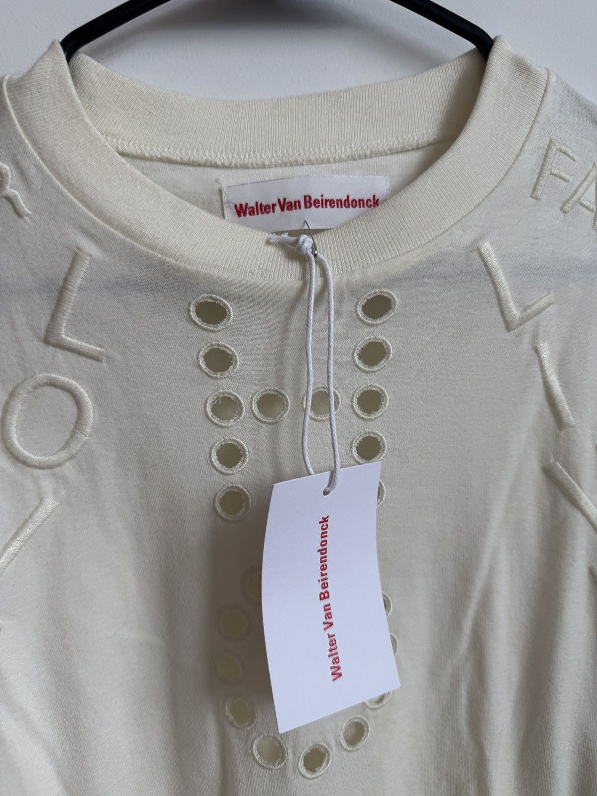 Walter Van Beirendonck Walter Van Beirendonck “Hope” Cutout Long Sleeve Size US M / EU 48-50 / 2 - 5 Thumbnail