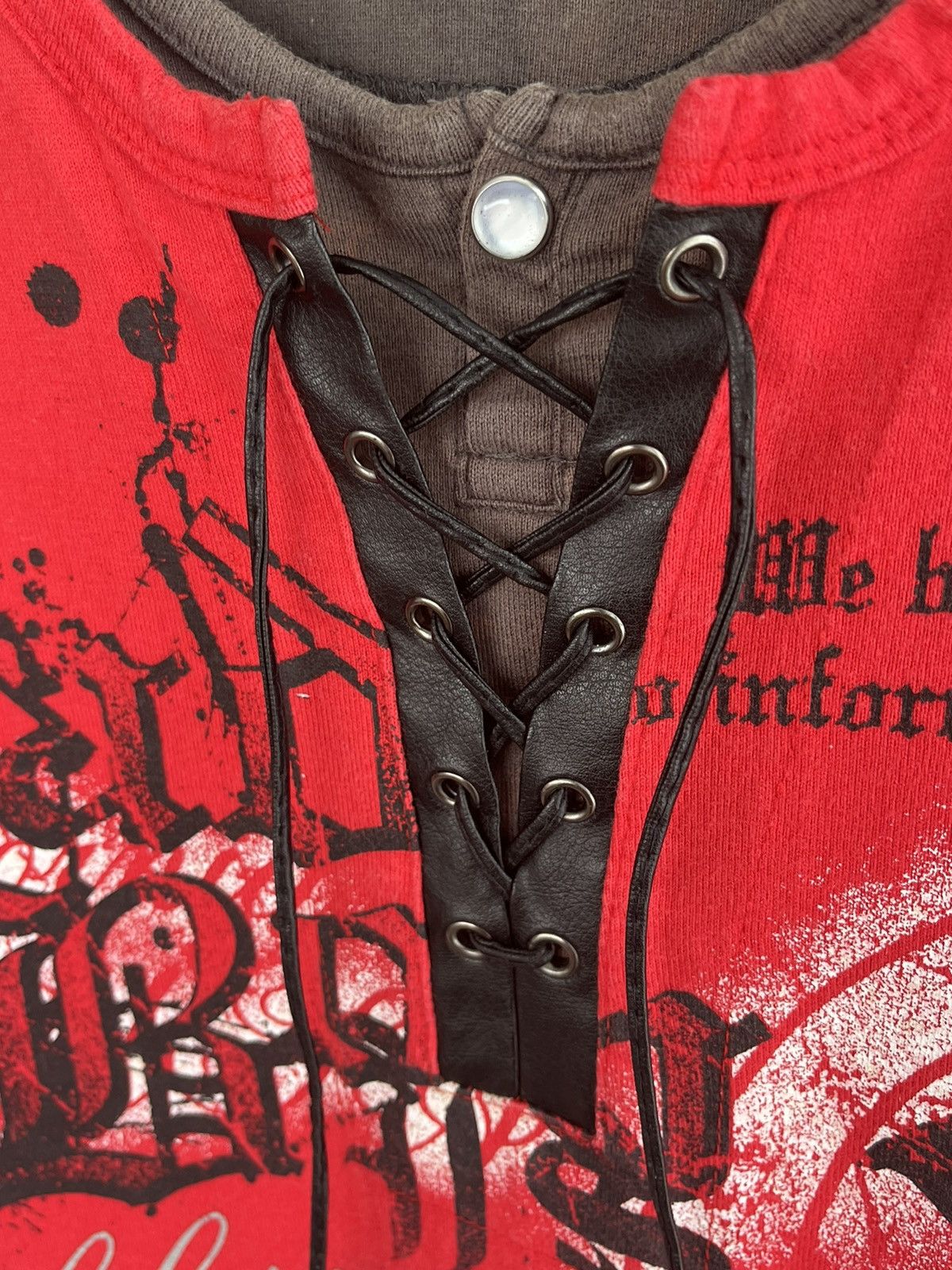 14th Addiction × KMRii × Yasuyuki Ishii Japanese Vintage BadBoy Poem Double Layer Seditionaries Punk Size US M / EU 48-50 / 2 - 5 Thumbnail