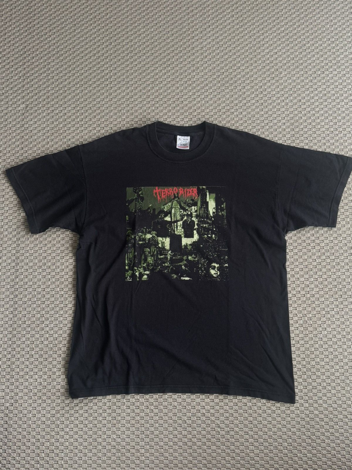 Fruit Of The Loom Terrorizer | ‘World Downfall’ | 90s | XL Size US XL / EU 56 / 4 - 1 Thumbnail