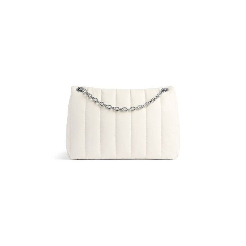 Balenciaga o1srvl11e0526 Size: OS / Monaco Mini Bag in White Size ONE SIZE - 4 Thumbnail