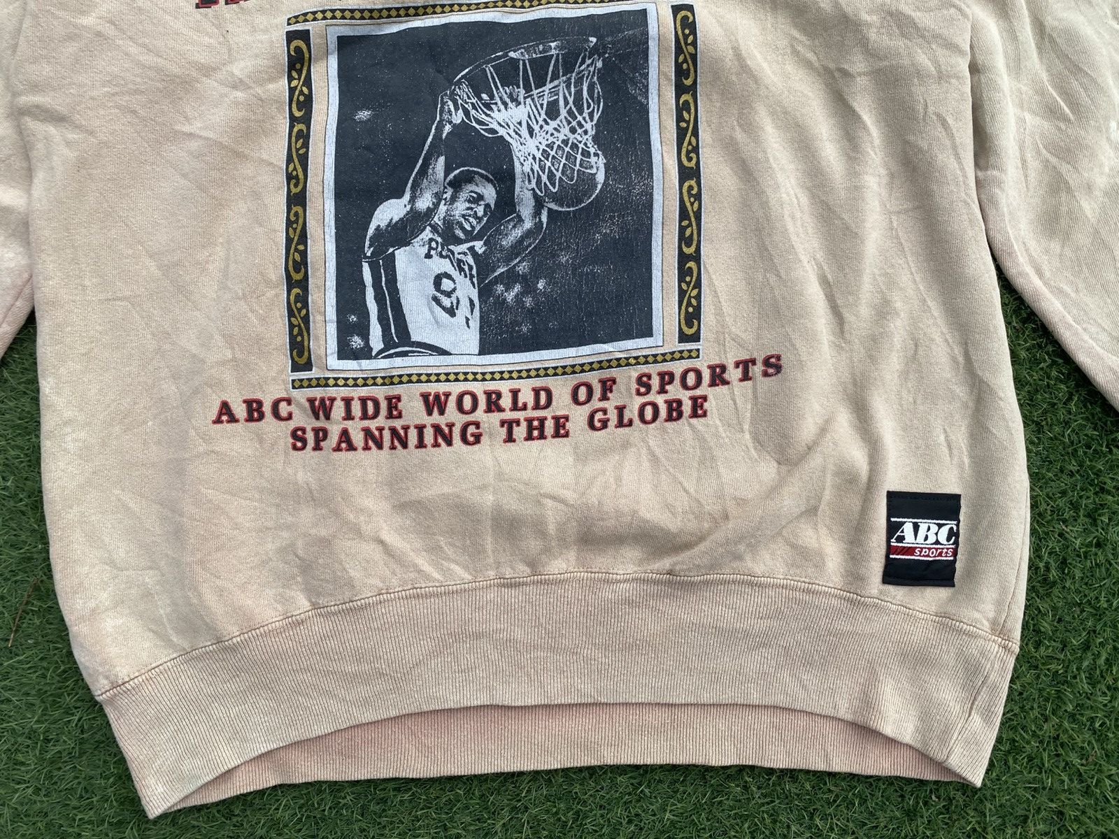 Nutmeg Nutmeg Vintage ABC Sports Sweatshirt Size US XL / EU 56 / 4 - 2 Thumbnail
