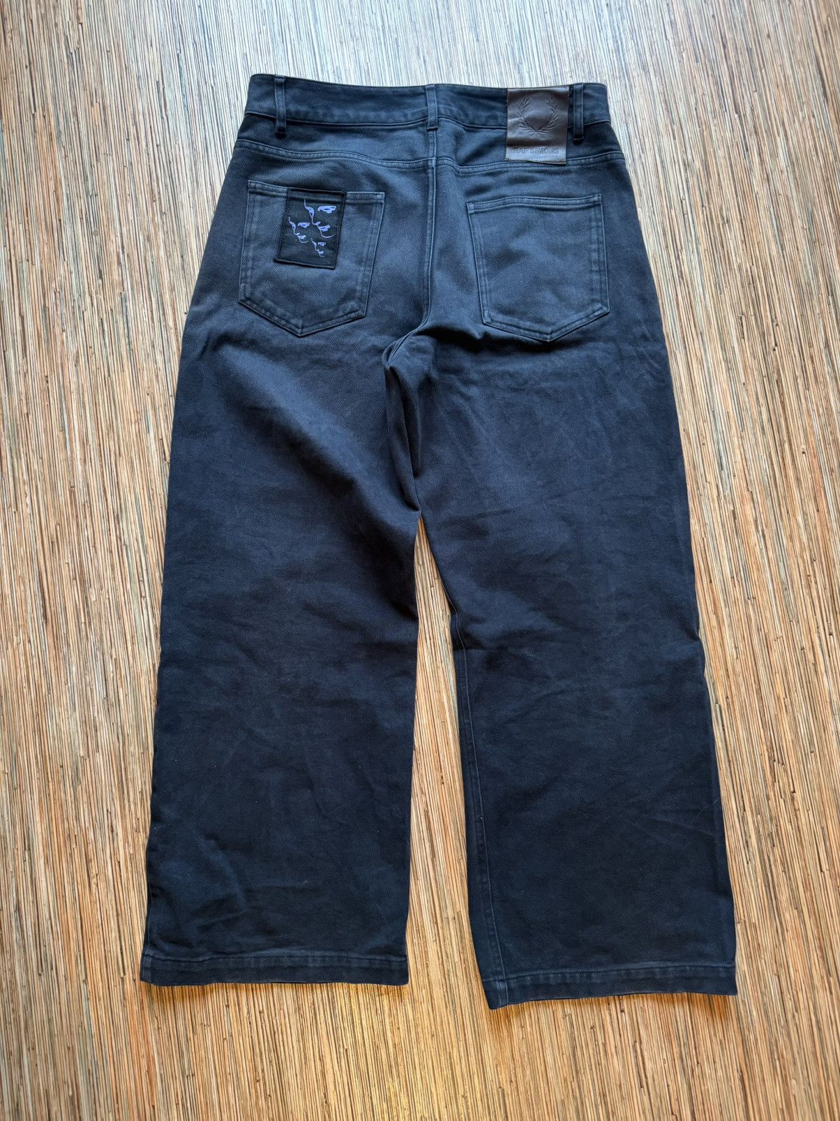 Fred Perry × Raf Simons Raf simons x Fred perry wide leg pants jeans Size US 34 / EU 50 - 2 Thumbnail